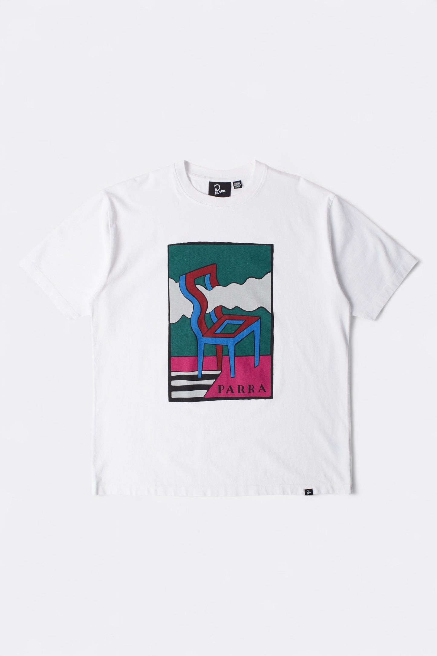 By Parra - Smoke Chair T-Shirt (White)