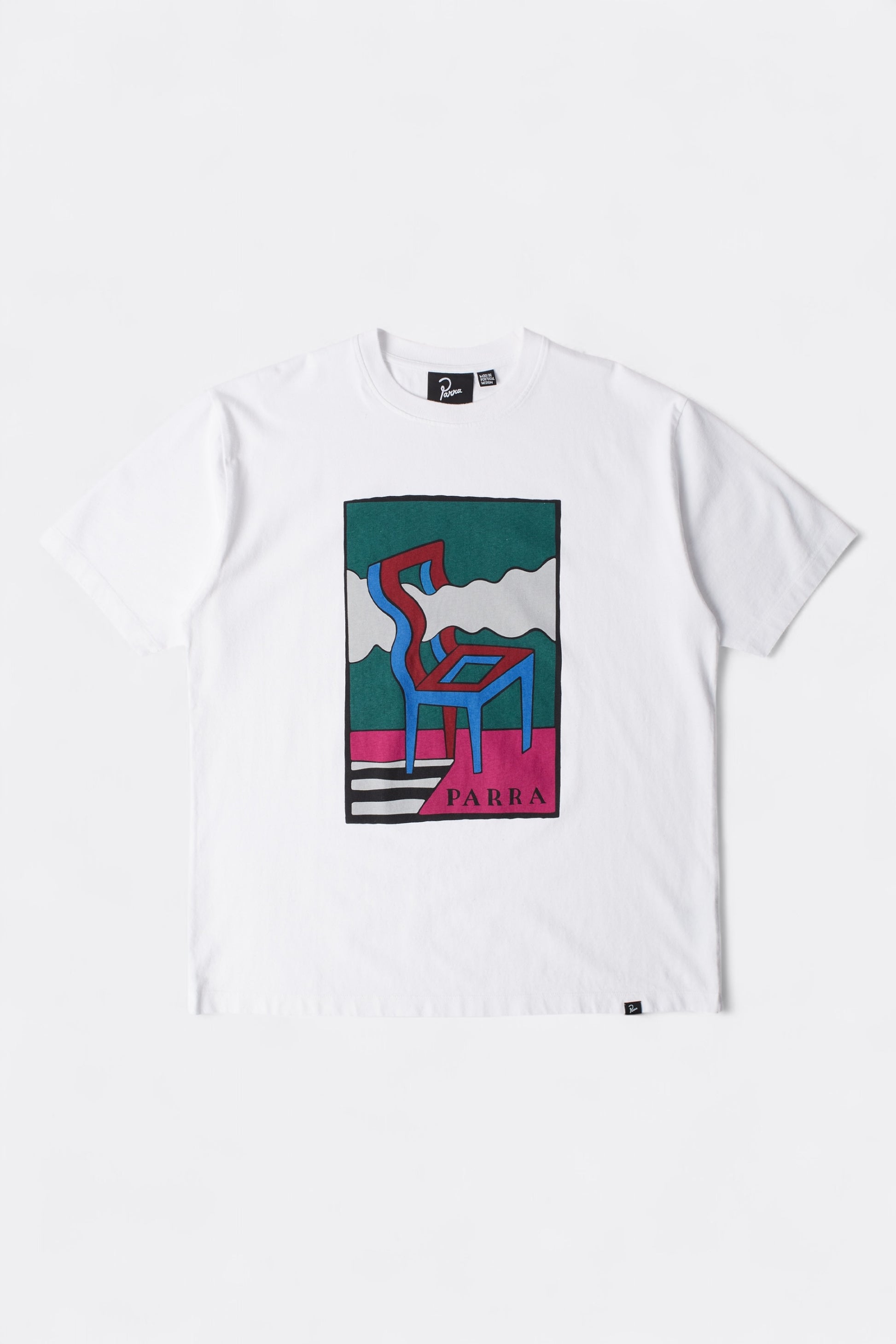 By Parra - Smoke Chair T-Shirt (White)