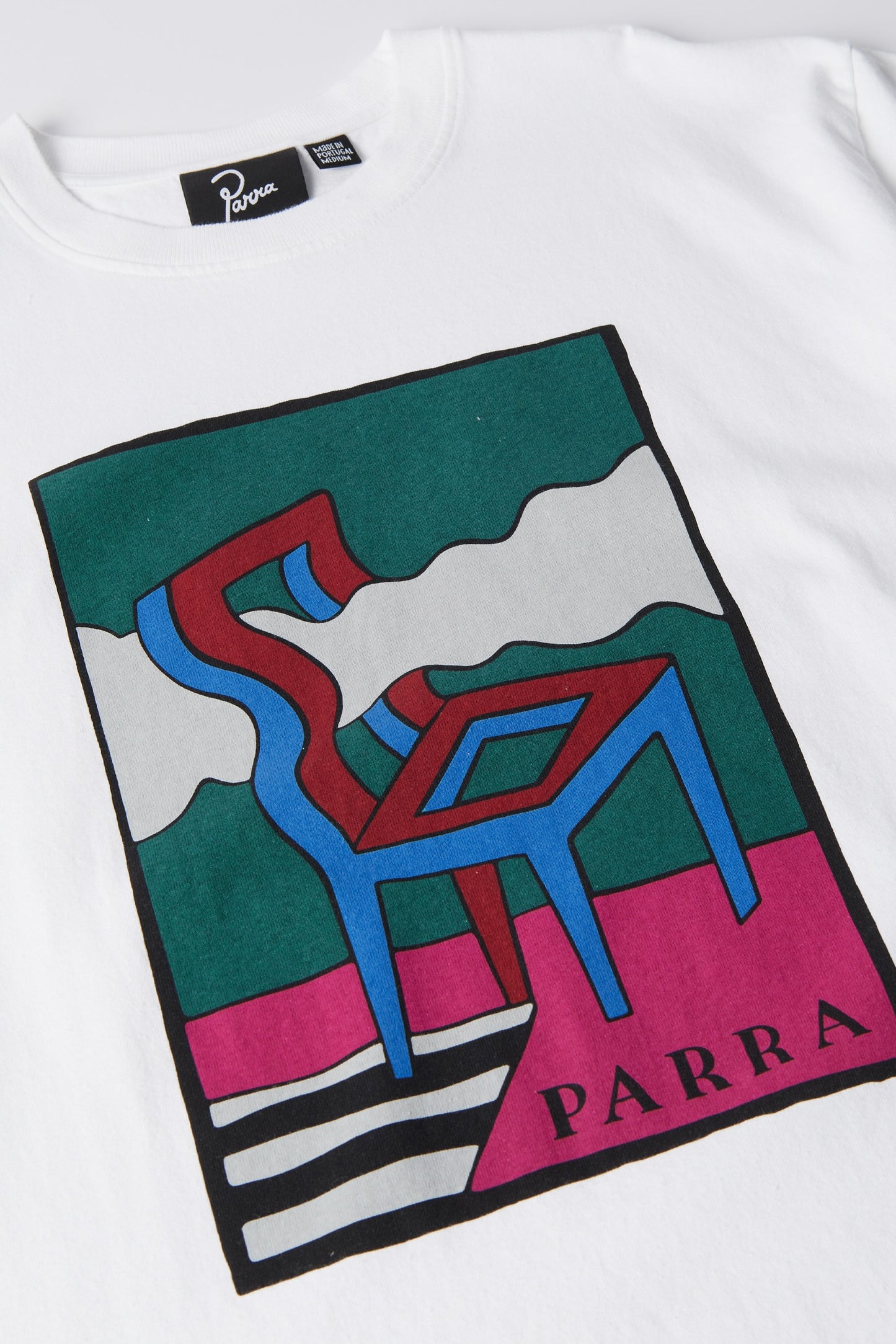 By Parra - Smoke Chair T-Shirt (White)