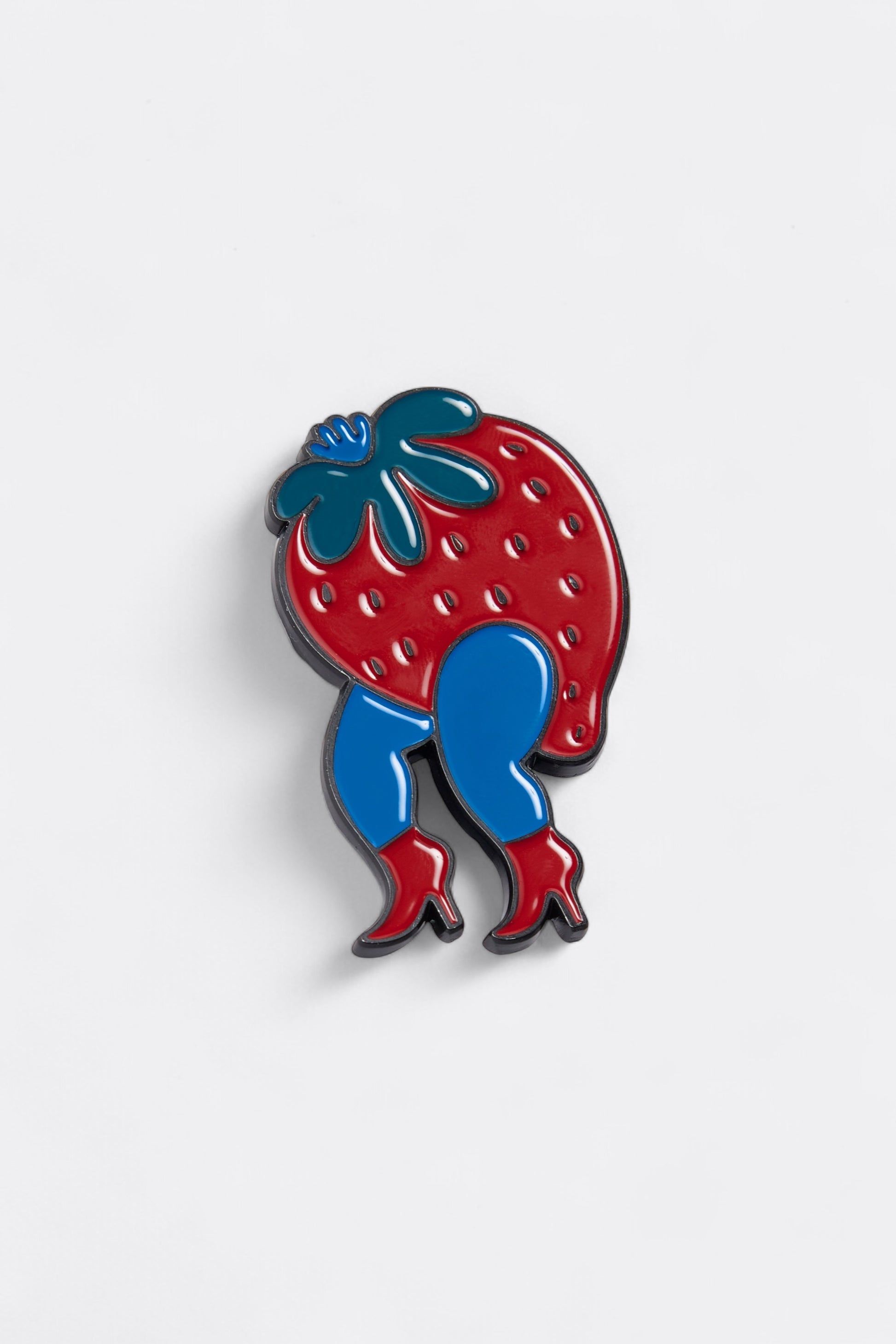By Parra - Stupid Strawberry Enamel Pin