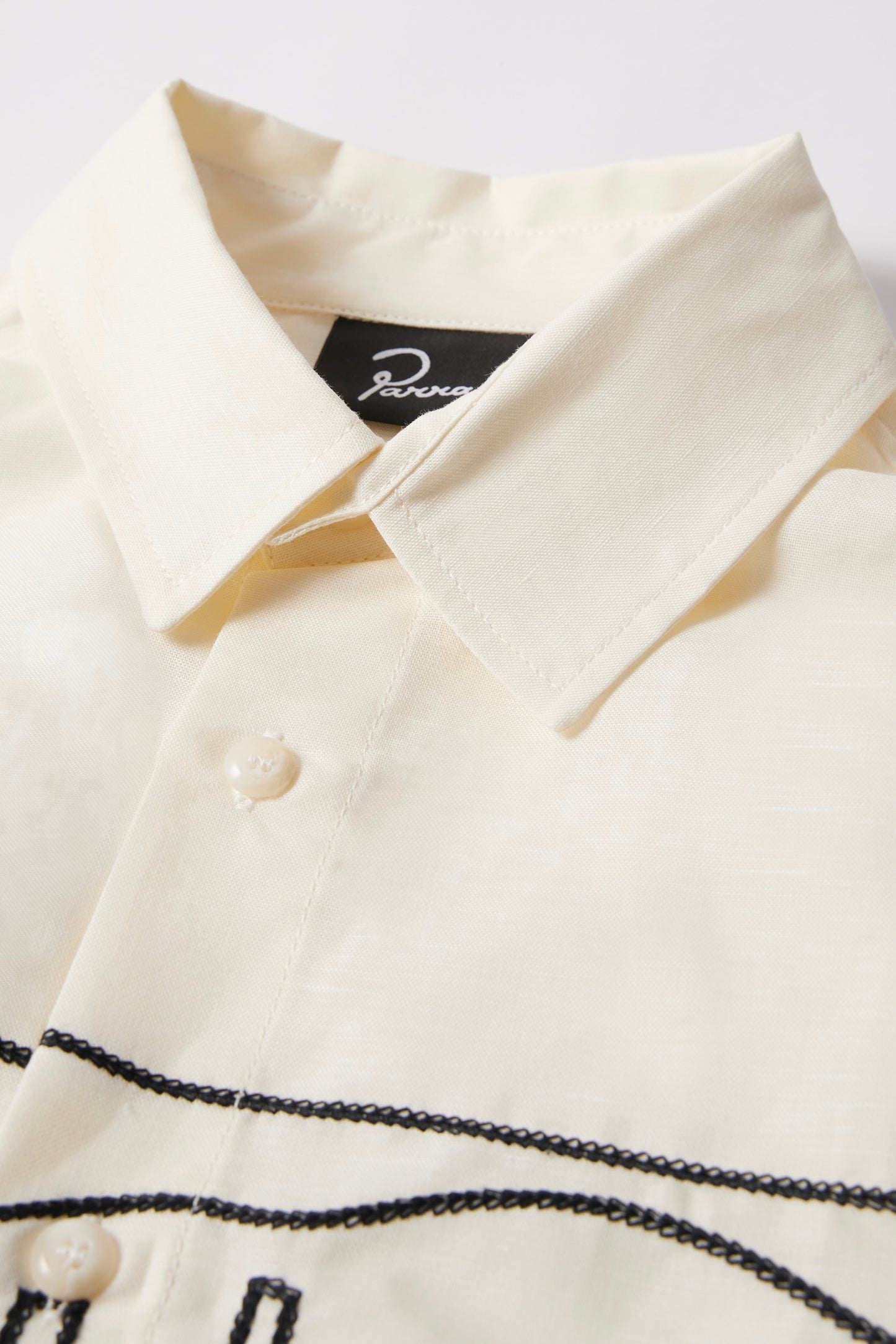 By Parra - The Dune Short Sleeve Shirt (Off White)