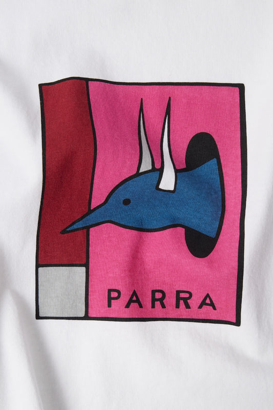 BY PARRA The Hunted T-Shirt White | T-Shirt Sérigraphie Premium | Edgar Bdx