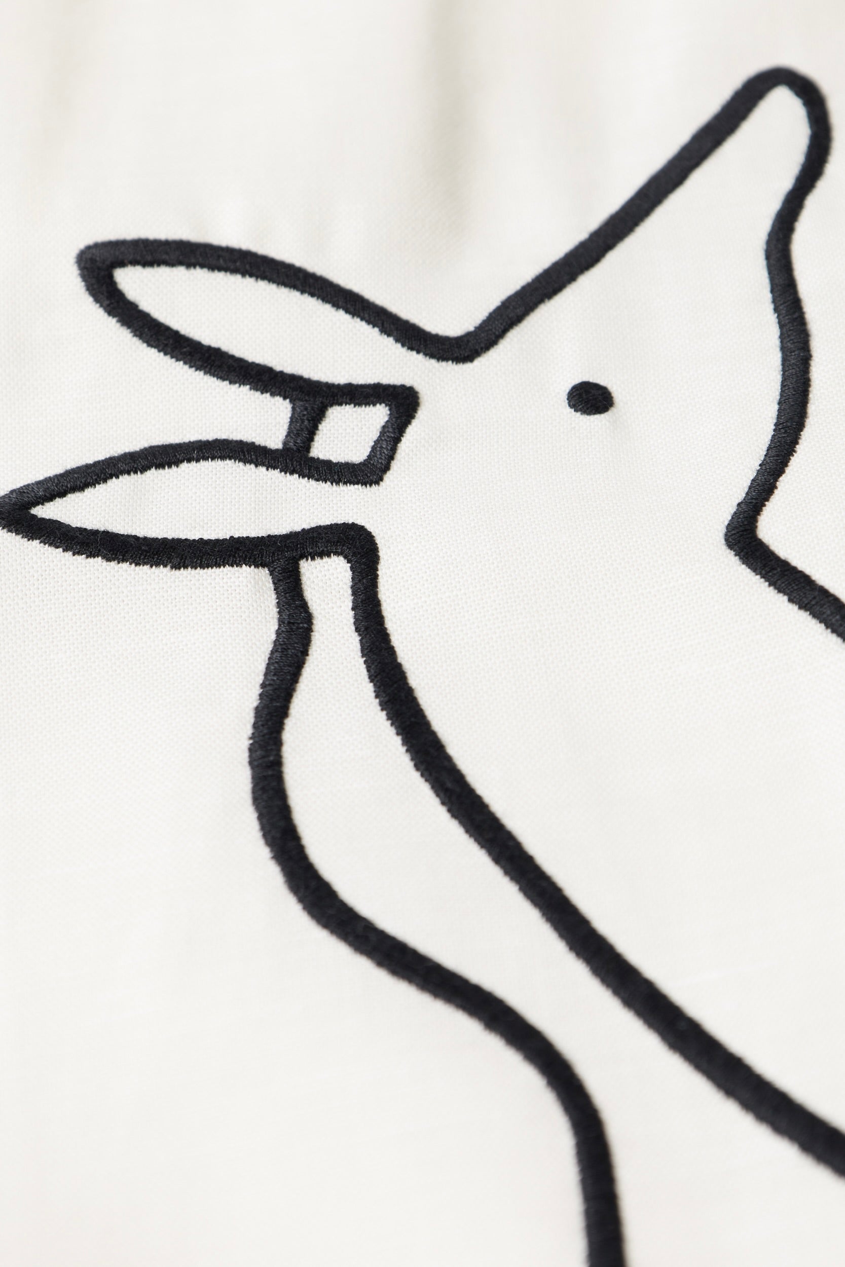 By Parra - Vertical Horse Short Sleeve Shirt (Off White)