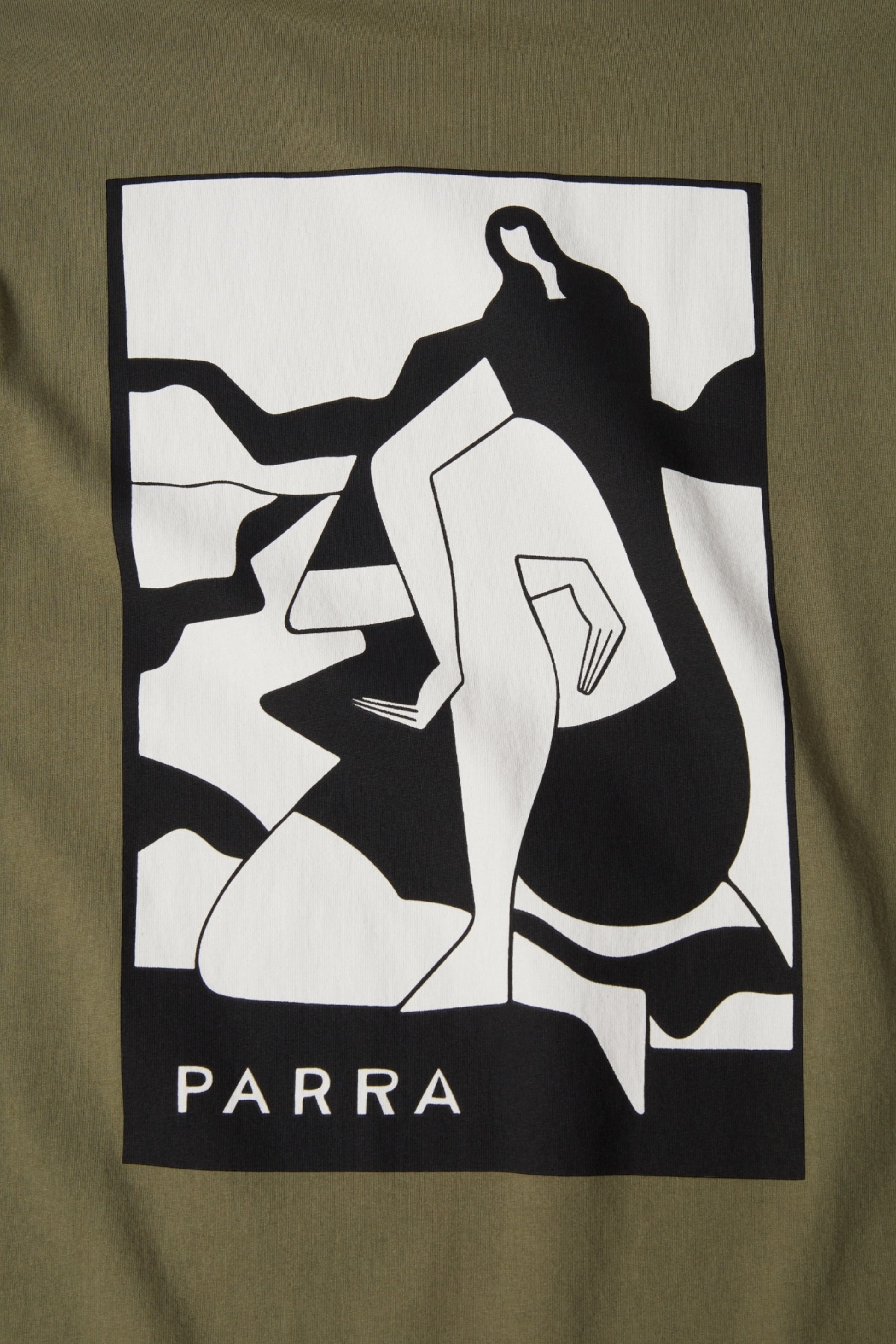 BY PARRA Waiting For You T-Shirt Green | T-Shirt Premium | Edgar Bdx