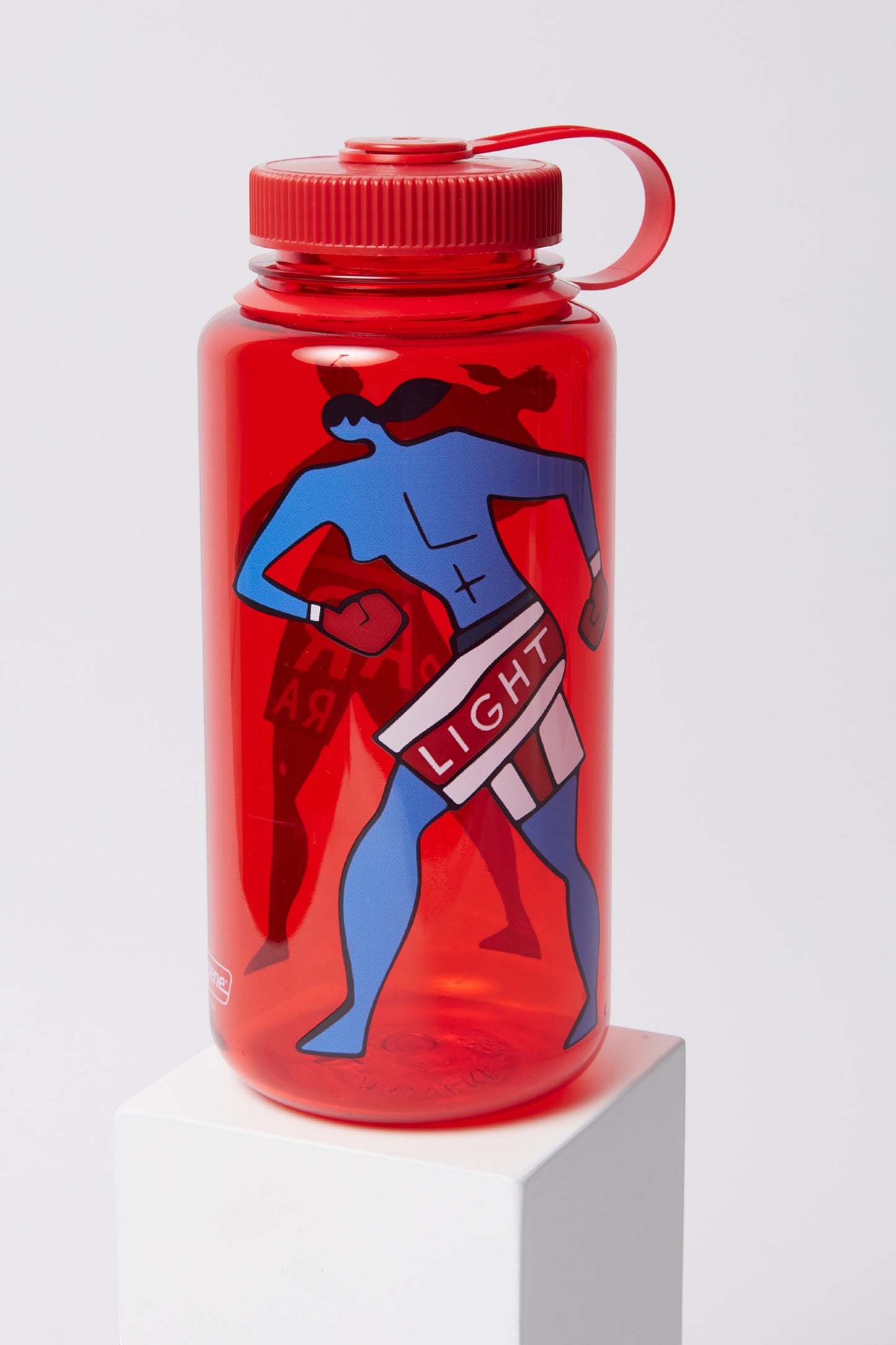 BY PARRA Water Slapped Nalgene Bottle Red | Gourde Nalgene | Edgar Bdx