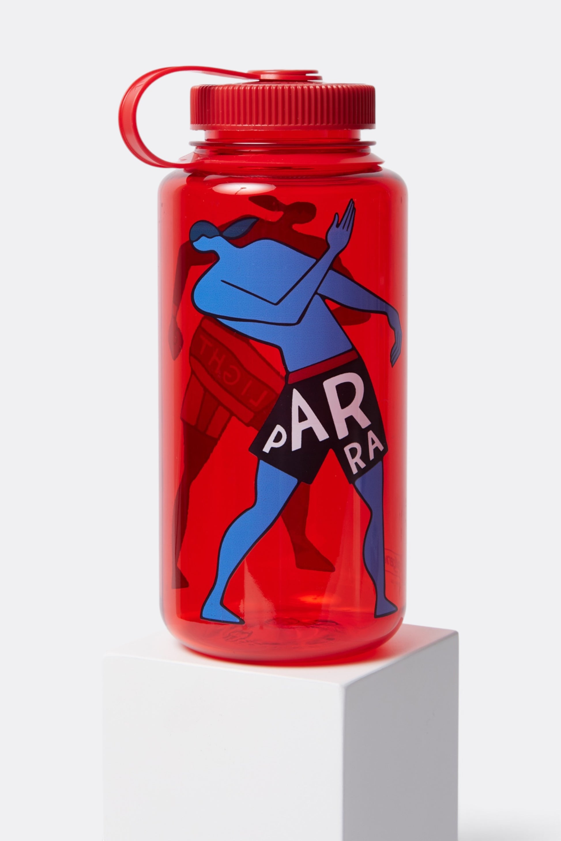 BY PARRA Water Slapped Nalgene Bottle Red | Gourde Nalgene | Edgar Bdx