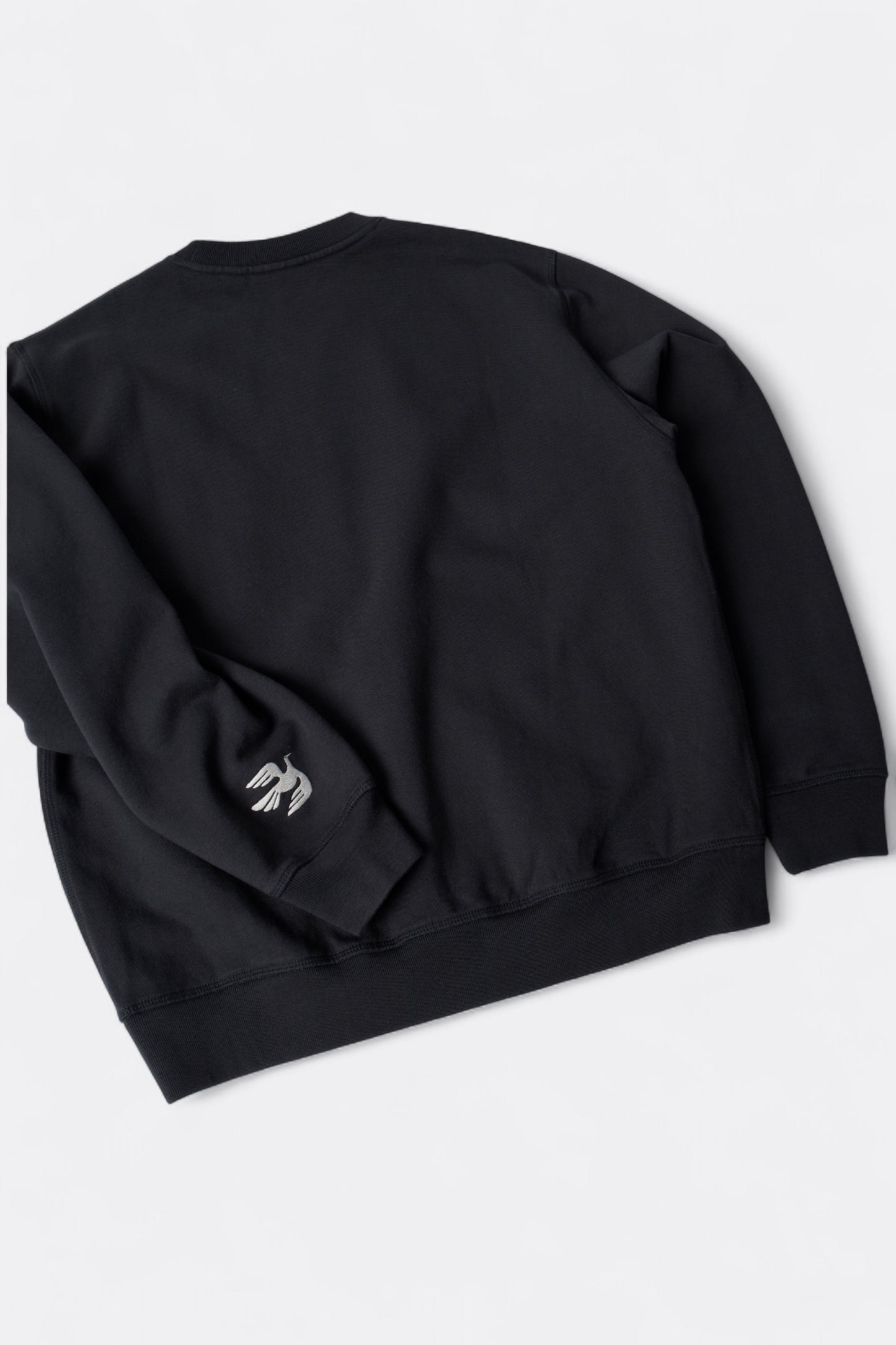 By Parra - Weird Trad Logo Crew Neck Sweatshirt (Dark Navy)