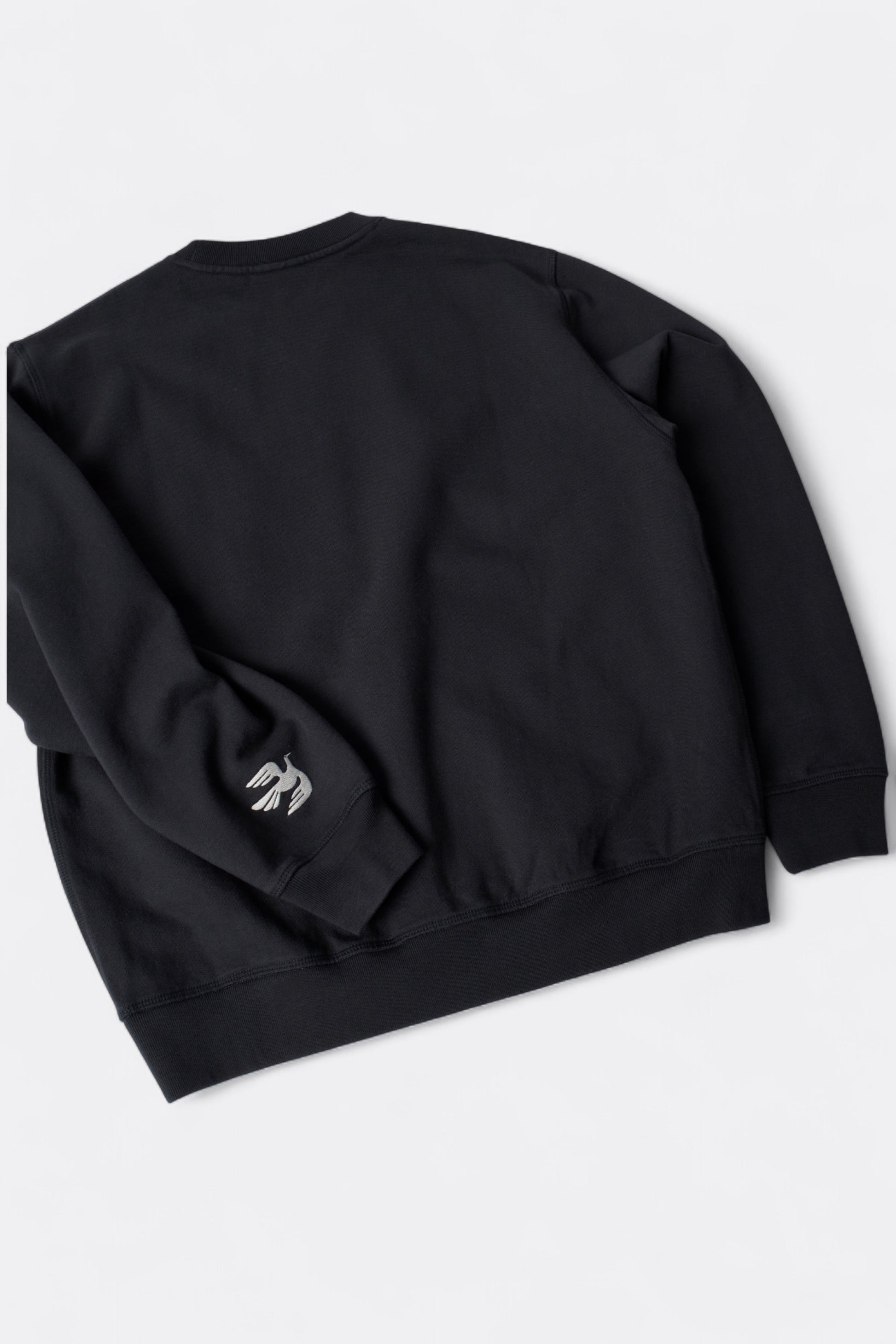 By Parra - Weird Trad Logo Crew Neck Sweatshirt (Dark Navy)