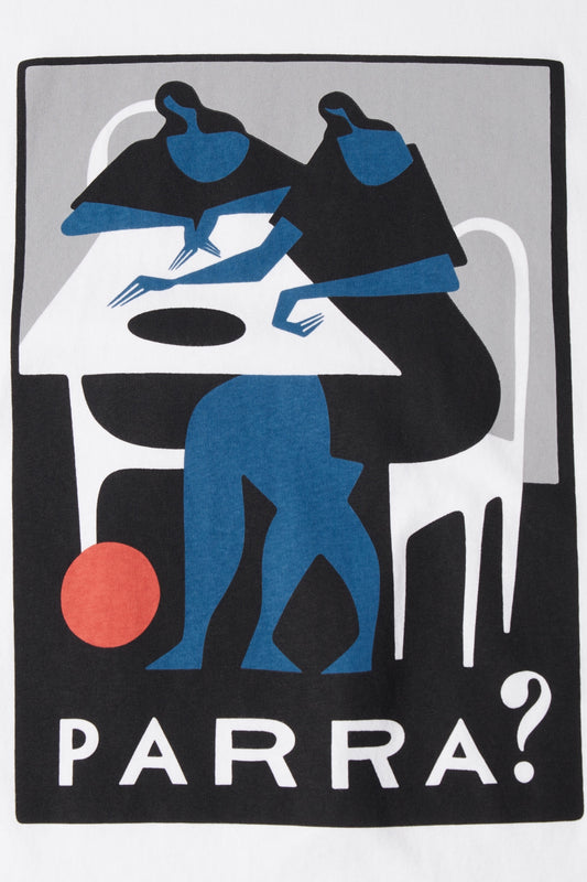 By Parra What Is This T-Shirt White | T-Shirt Sérigraphie Premium | Edgar Bdx