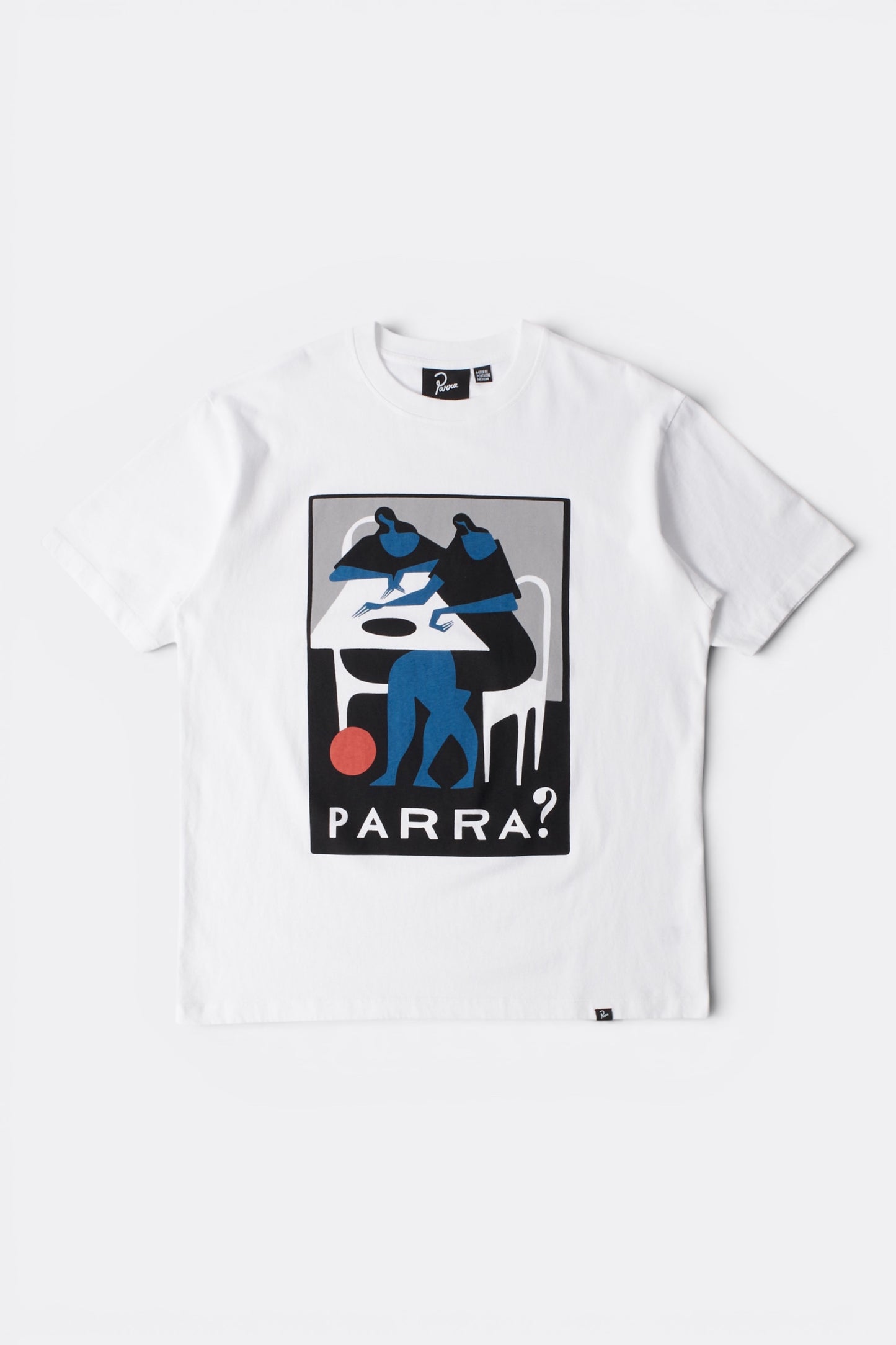 By Parra What Is This T-Shirt White | T-Shirt Sérigraphie Premium | Edgar Bdx