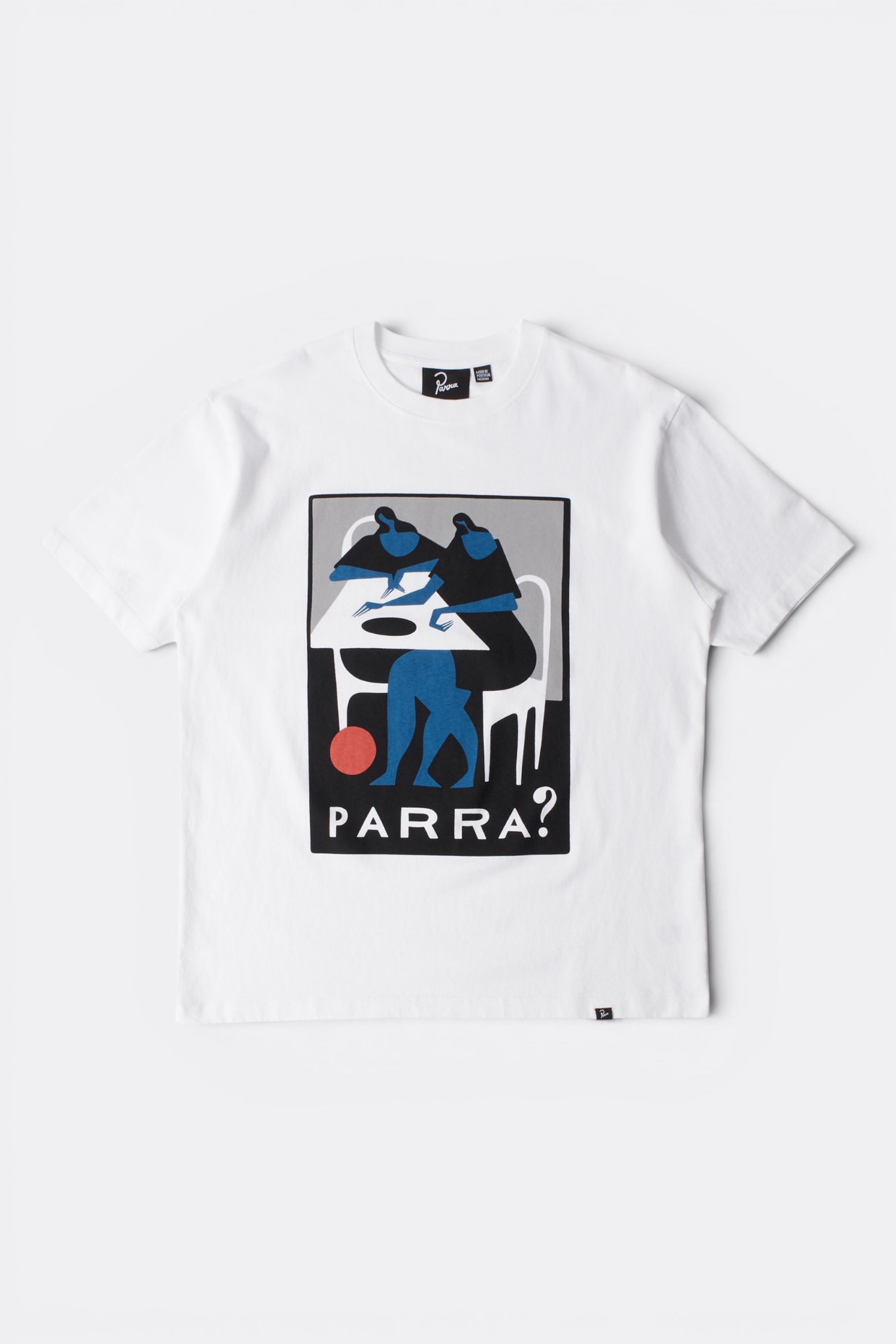 By Parra What Is This T-Shirt White | T-Shirt Sérigraphie Premium | Edgar Bdx