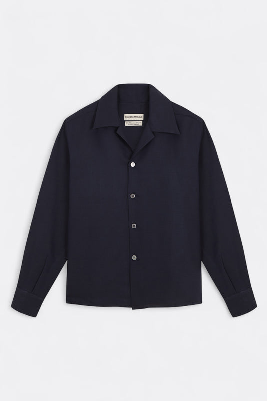 Camisas Manolo - Buenas Noches Shirt (Navy)