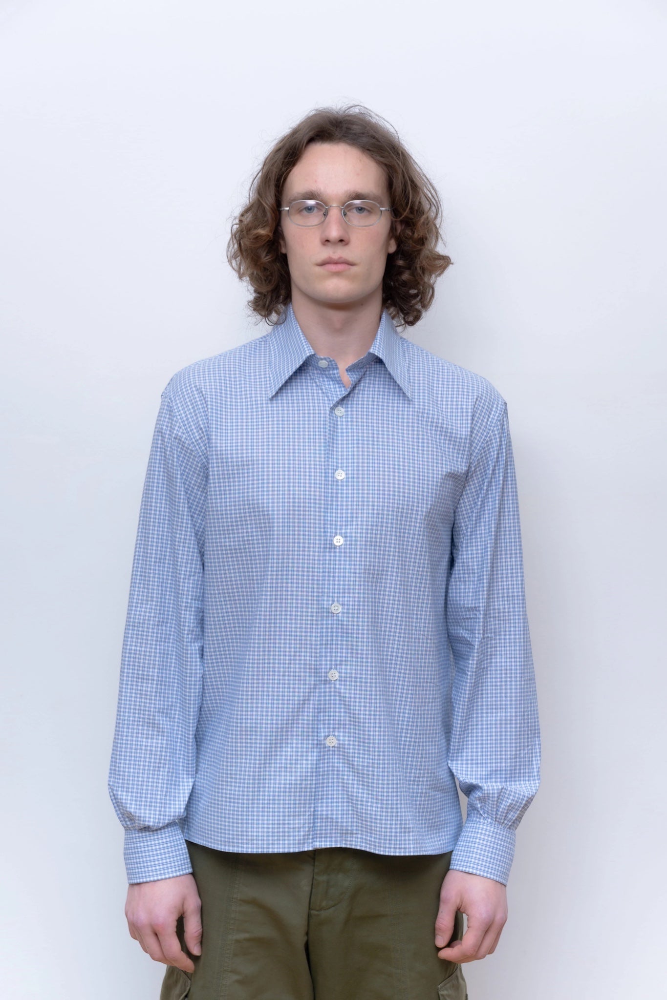 Camisas Manolo - Camisa Shirt (Blue Checks)
