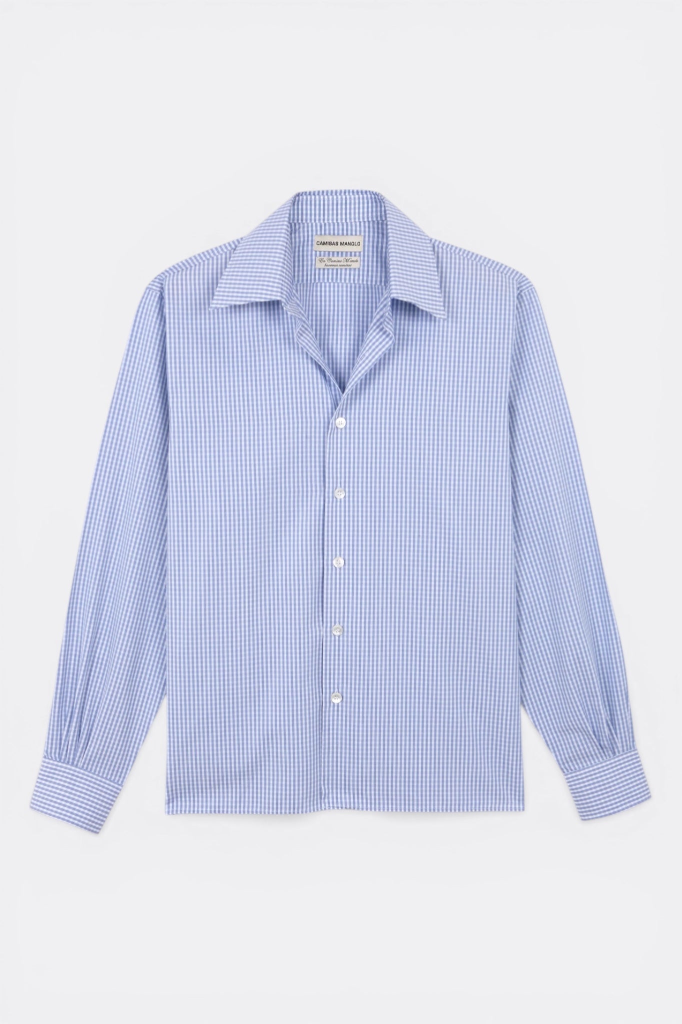 Camisas Manolo - Camisa Shirt (Blue Checks)
