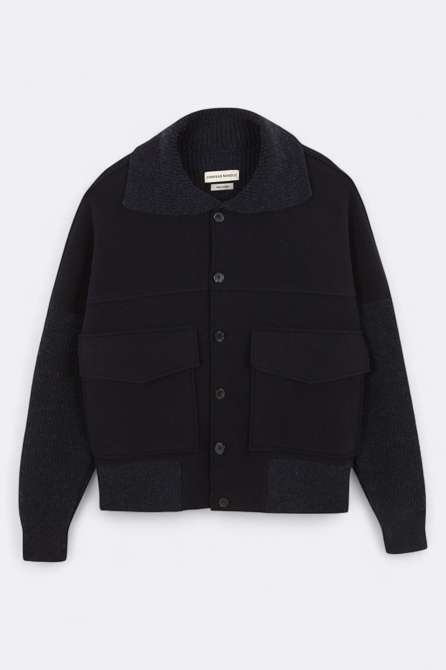 Camisas Manolo - Felt Jacket (Navy)