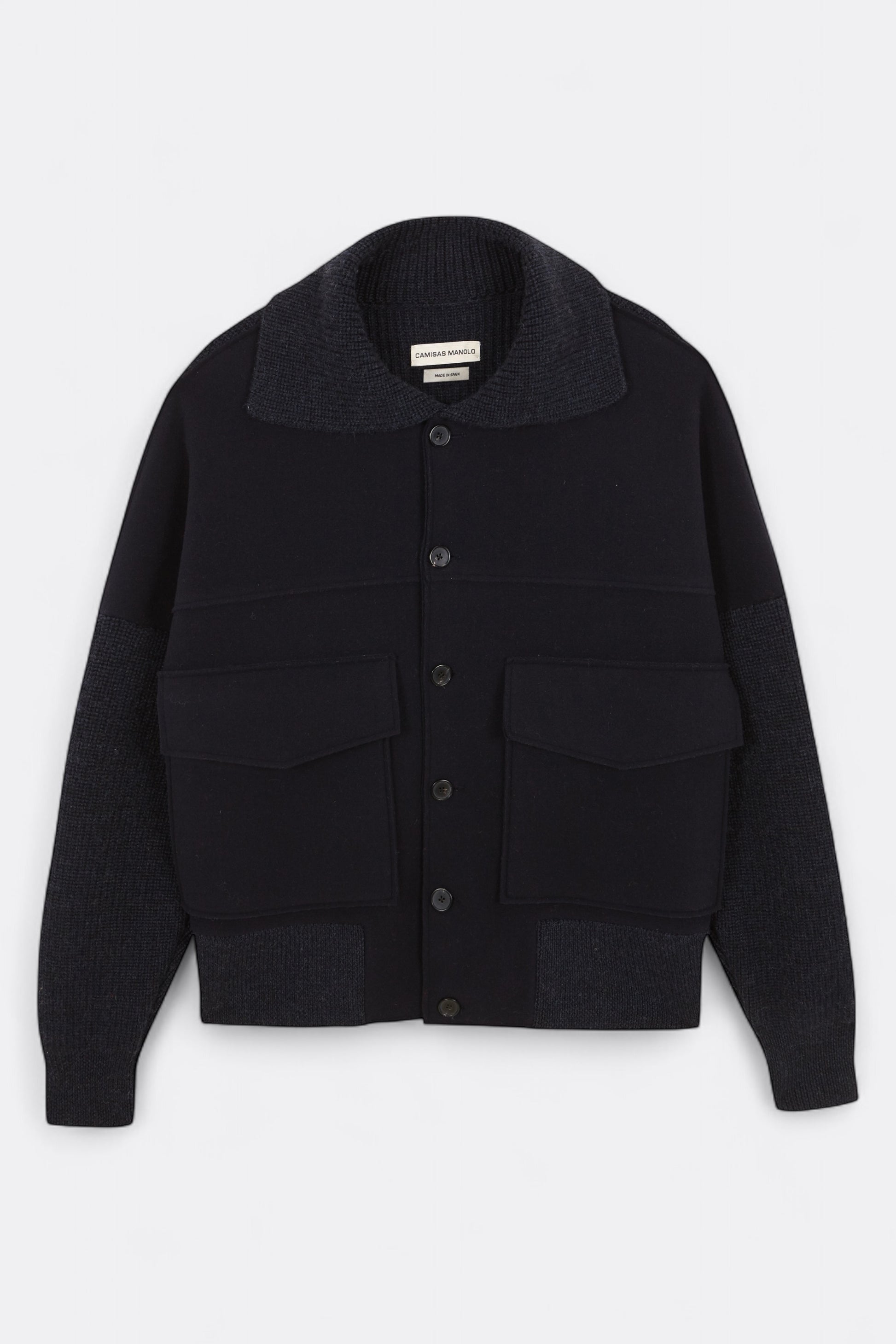 Camisas Manolo - Felt Jacket (Navy)