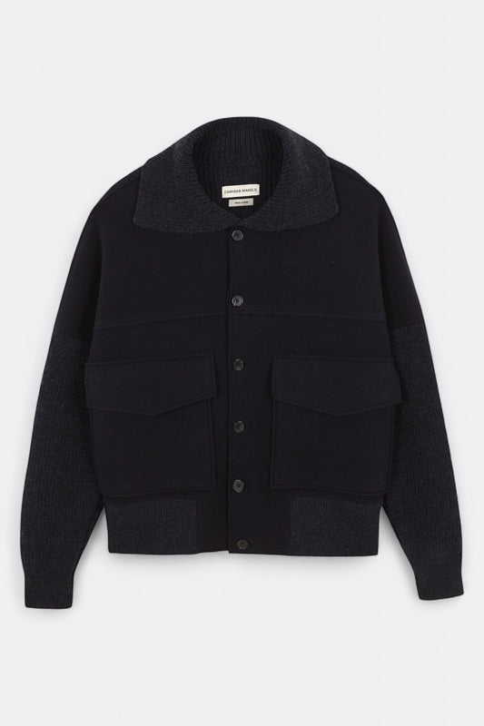 Camisas Manolo - Felt Jacket (Navy)