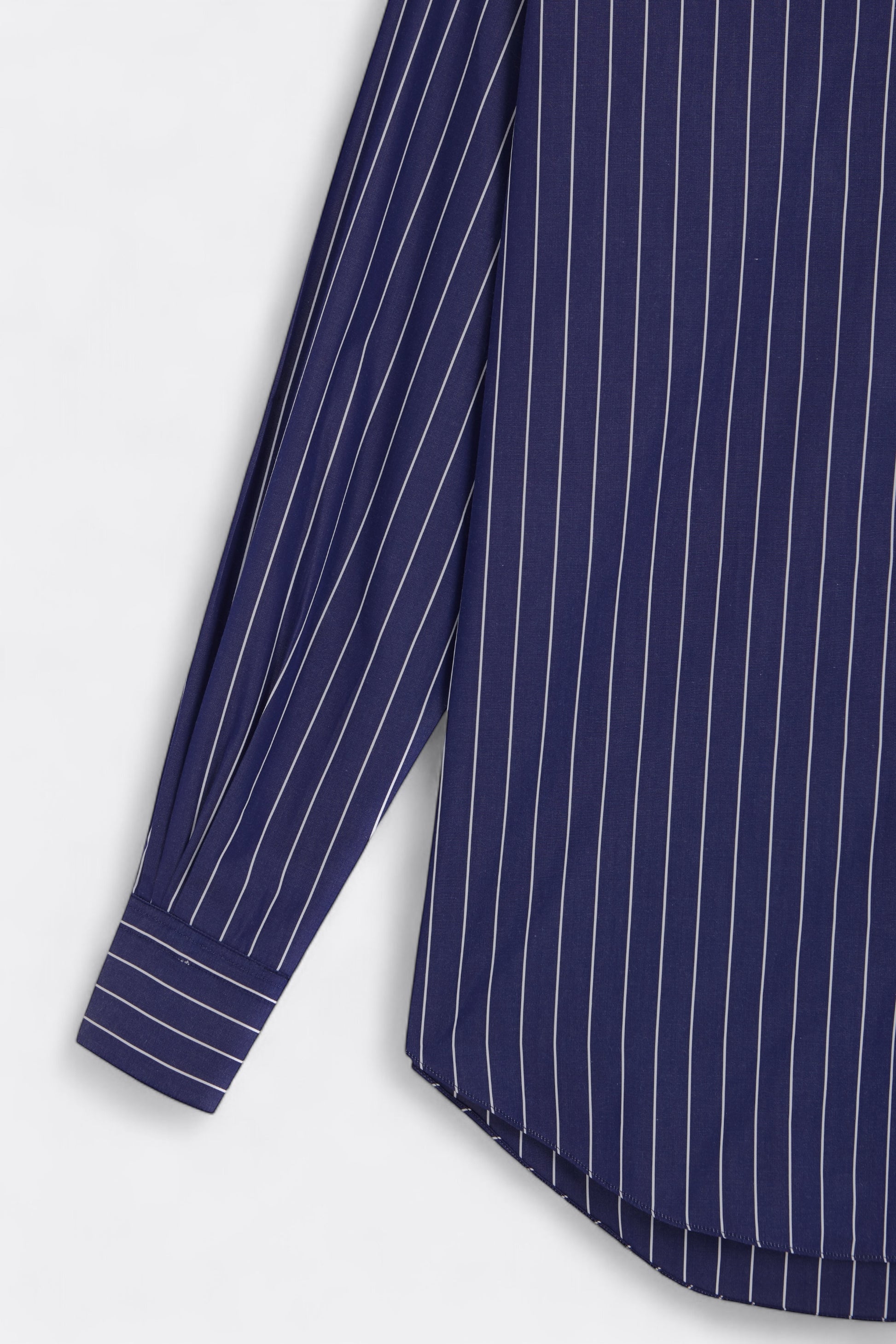 Camisas Manolo - Normal Shirt (Dark Blue / White Stripes)