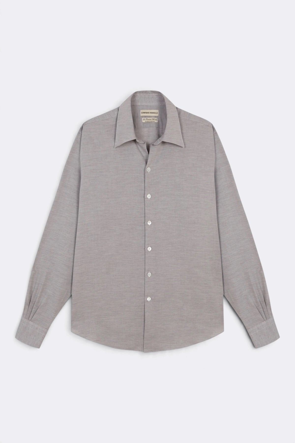 CAMISAS MANOLO Normal Shirt Grey | Chemise | Edgar Bdx