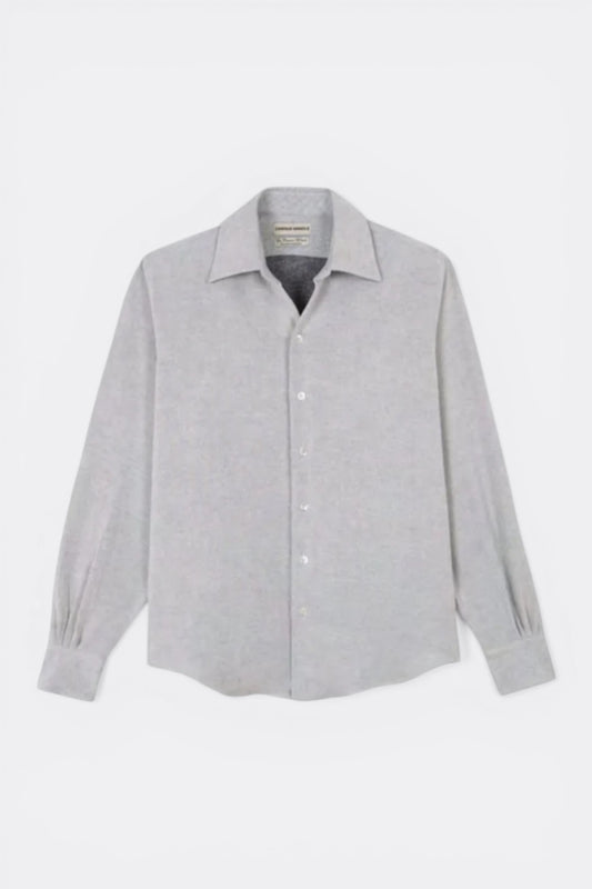 Camisas Manolo - Normal Shirt (White / Black)