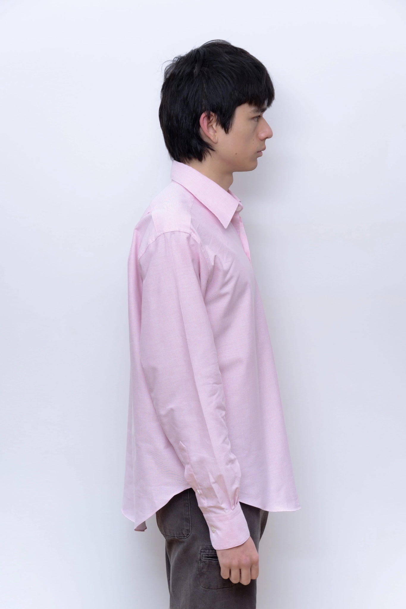 Camisas Manolo - Normal Shirt (White / Red Stripes)