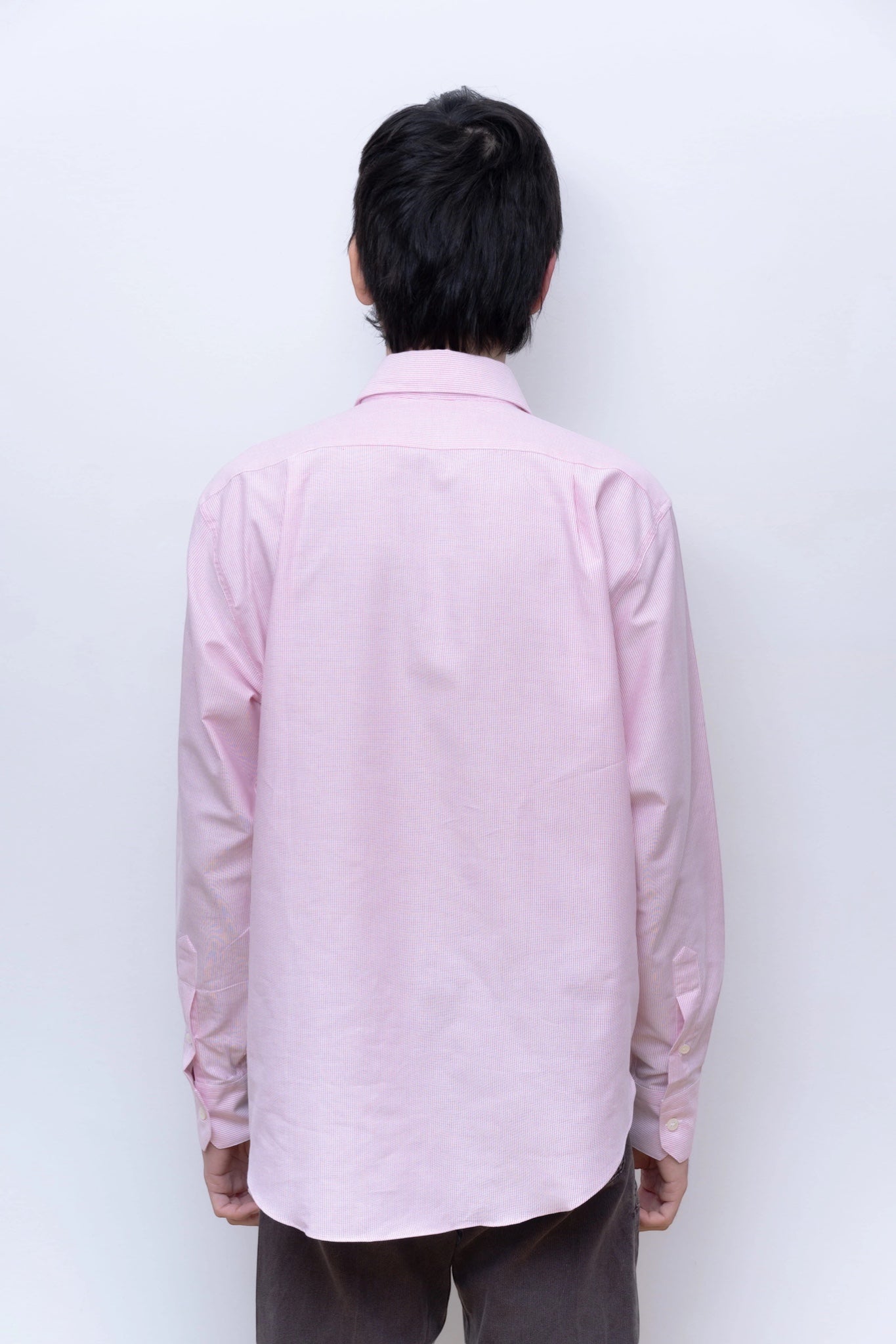 Camisas Manolo - Normal Shirt (White / Red Stripes)