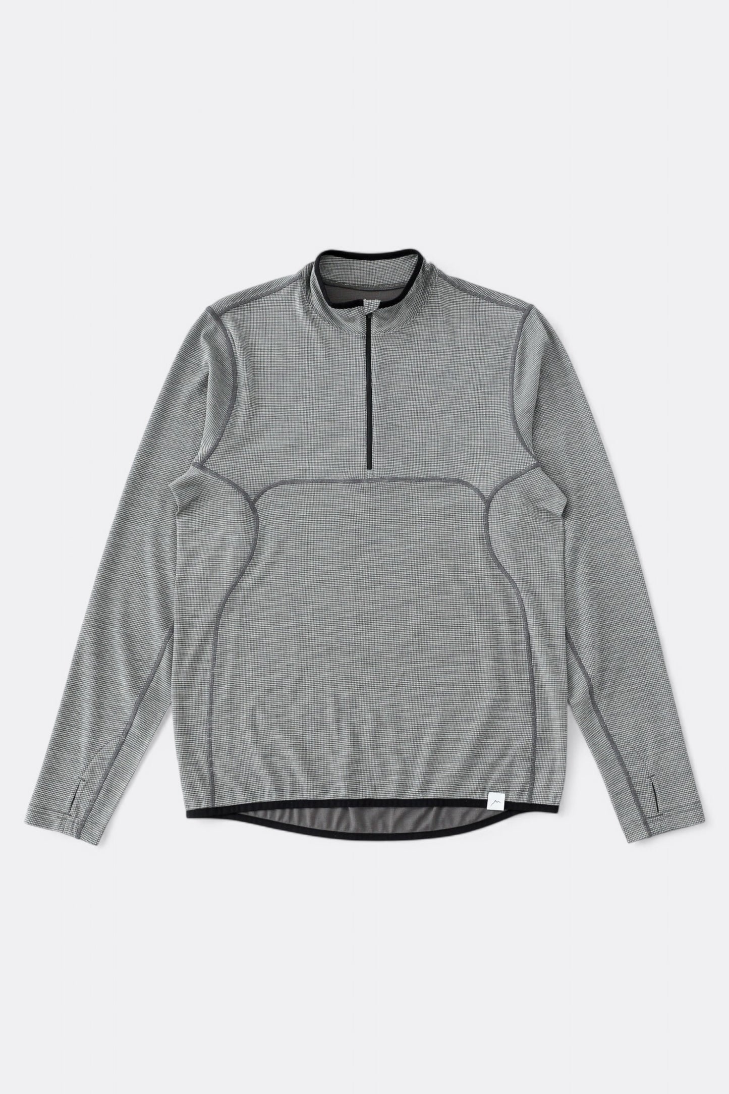 CAYL - Live Wool Mix Halfzip (Charcoal)