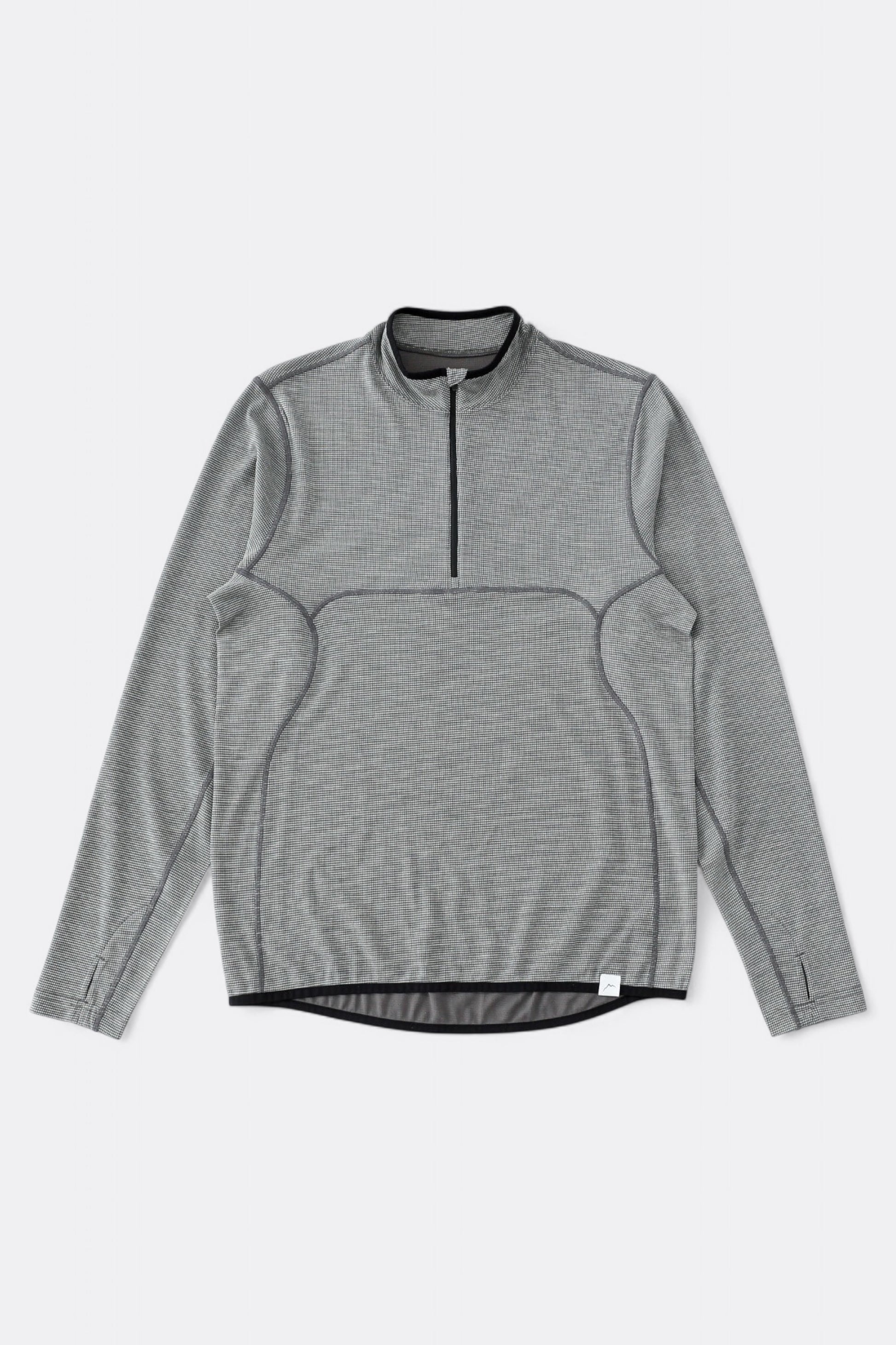 CAYL - Live Wool Mix Halfzip (Charcoal)