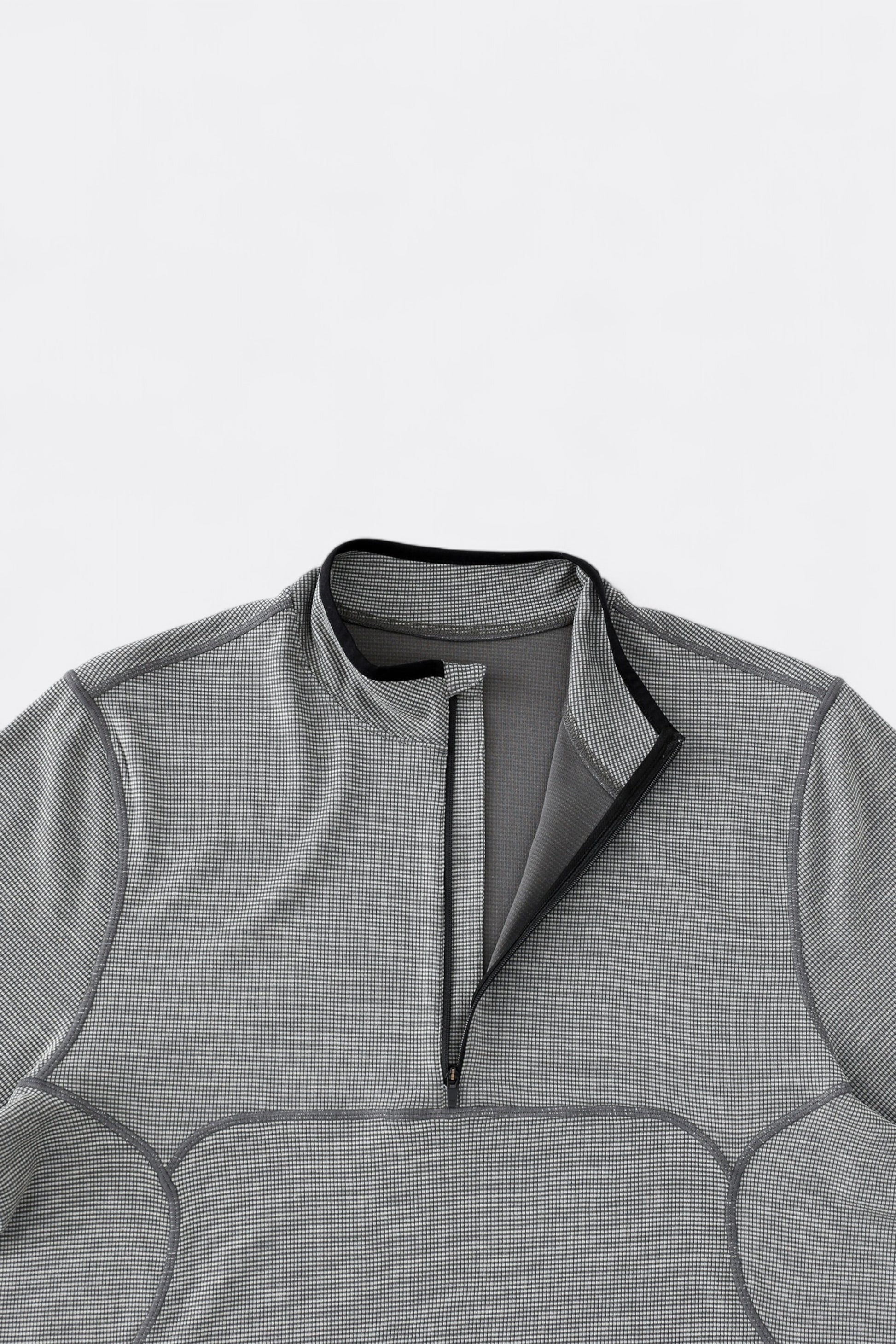CAYL - Live Wool Mix Halfzip (Charcoal)