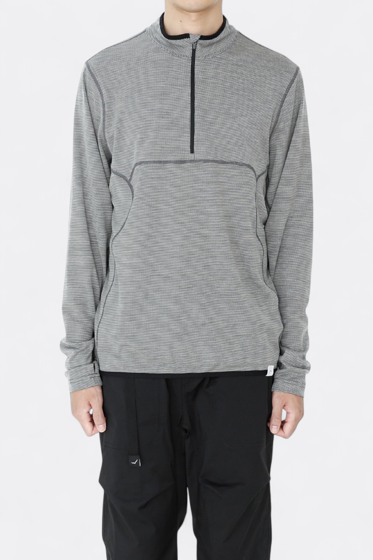 CAYL - Live Wool Mix Halfzip (Charcoal)