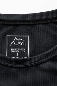 Cayl - Logo Air Short Sleeve (Black)