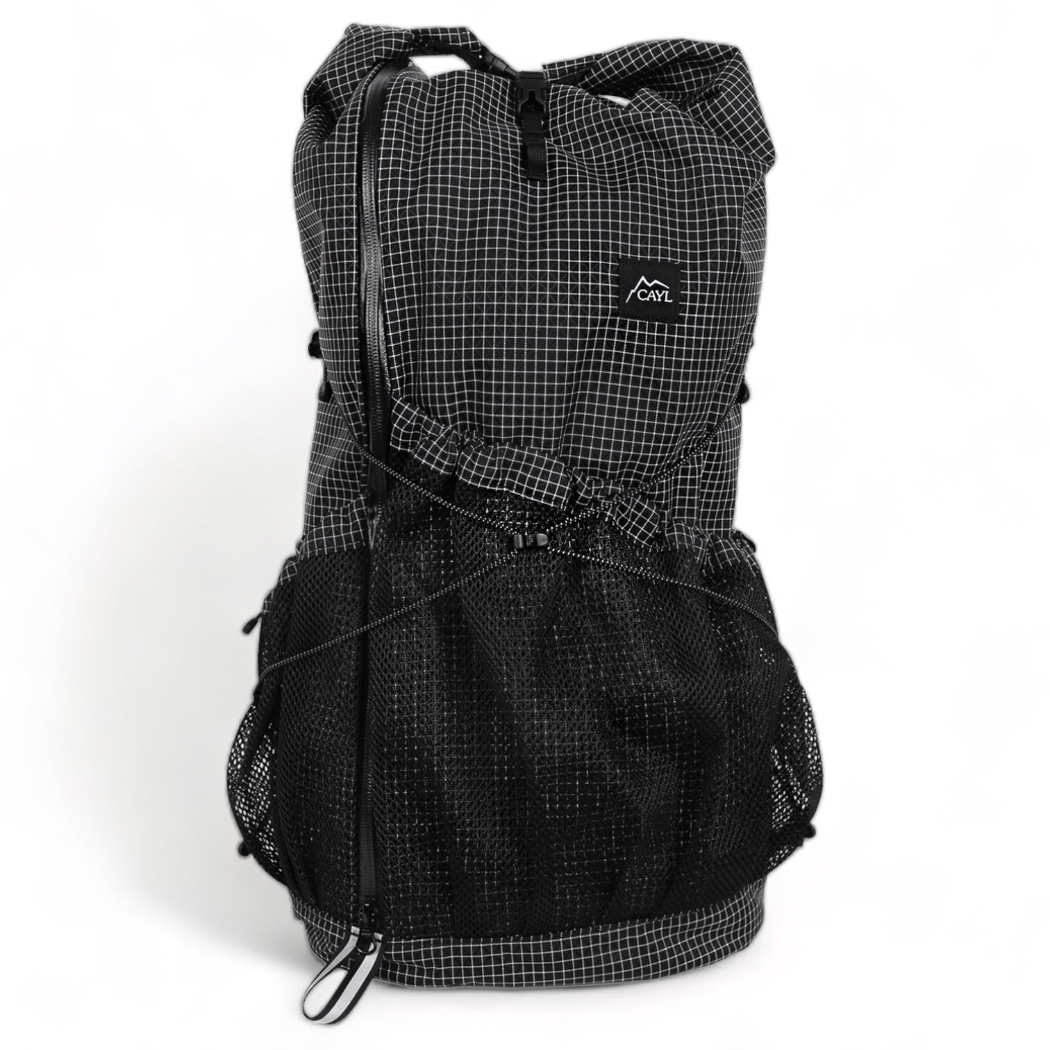 Cayl - Mari Roll Top Cayl Grid (Black)