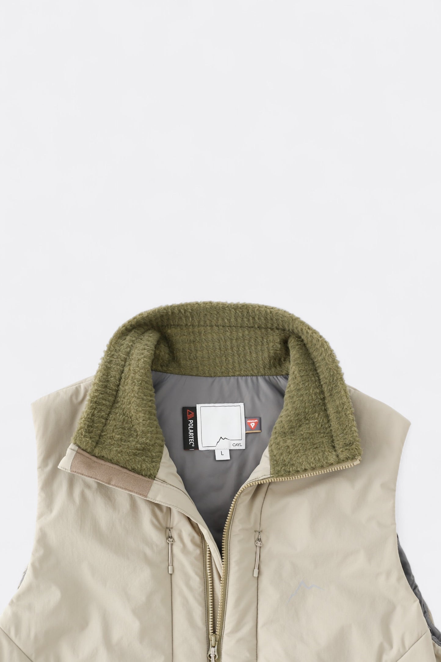 CAYL - Nylon Insulation Vest (Beige)