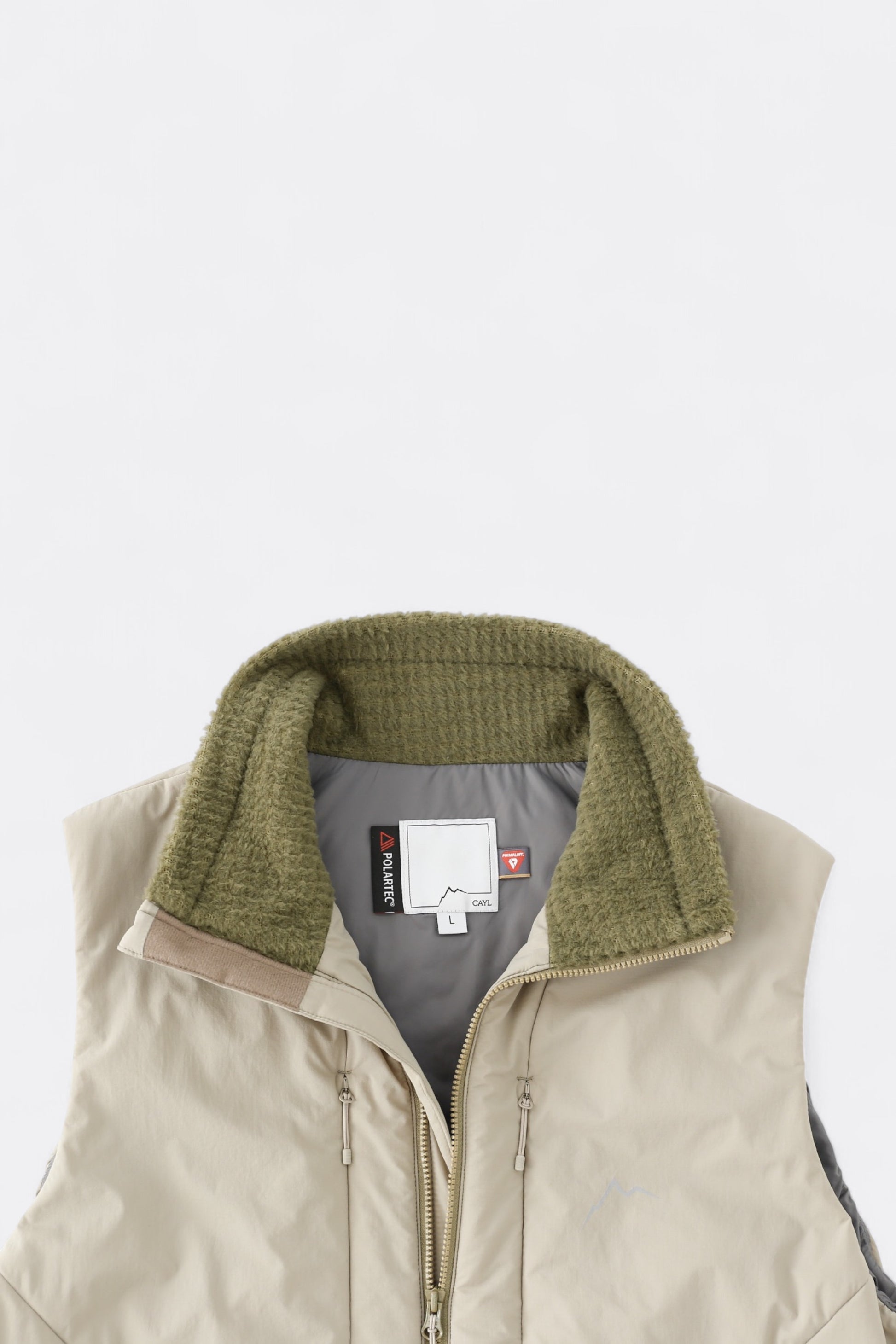 CAYL - Nylon Insulation Vest (Beige)