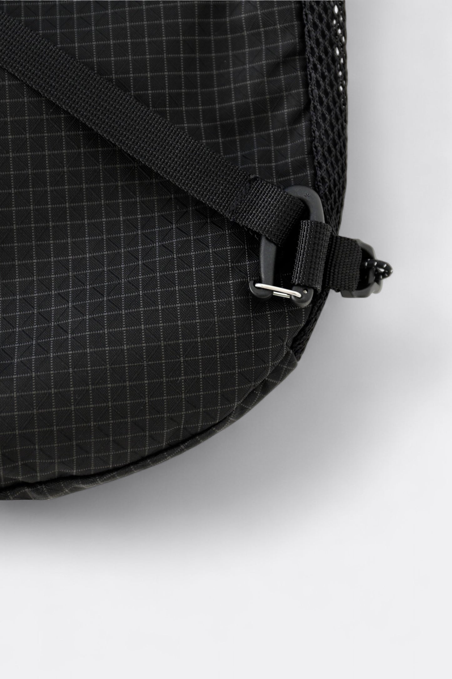 CAYL - Rolltop Cross Bag (B-Grid Black)