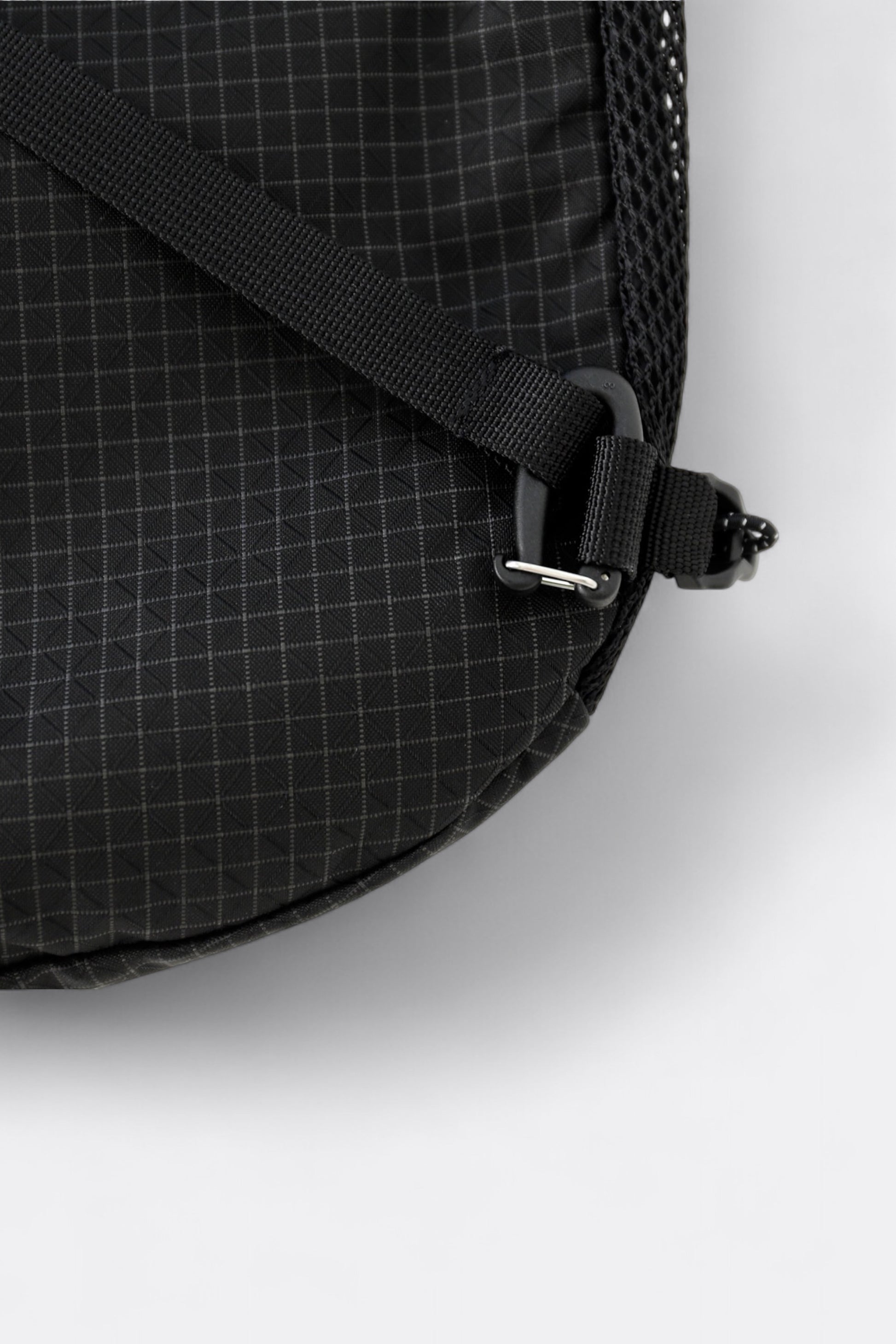 CAYL - Rolltop Cross Bag (B-Grid Black)