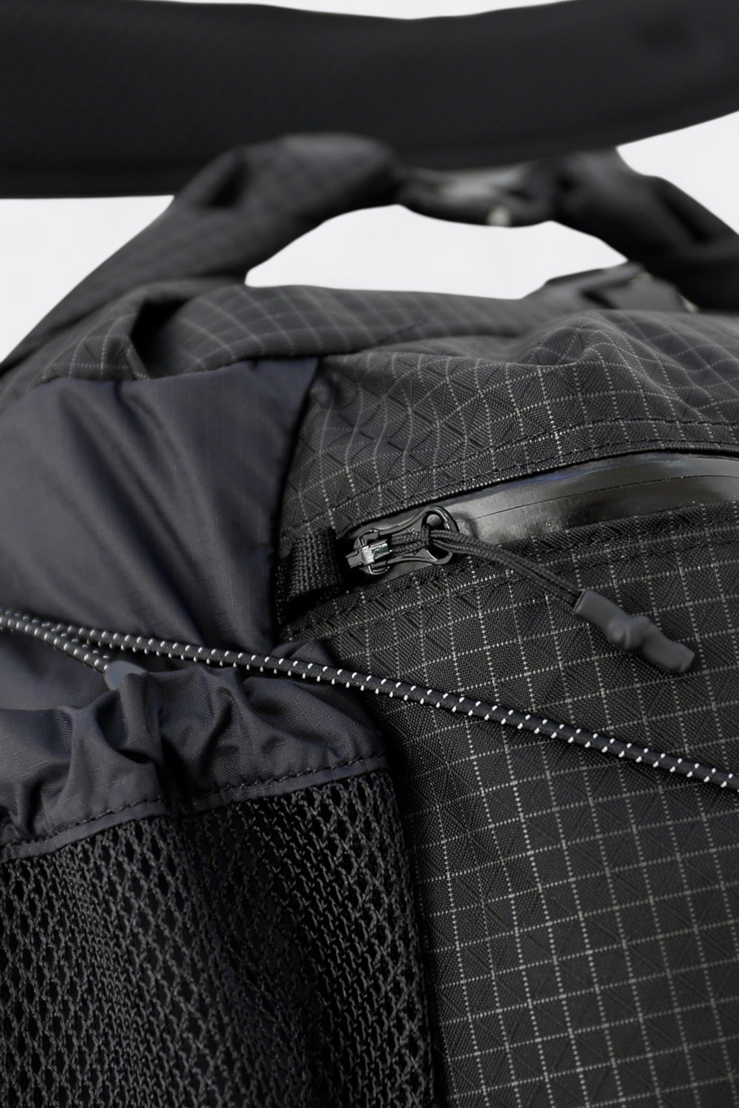 CAYL - Rolltop Cross Bag (B-Grid Black)