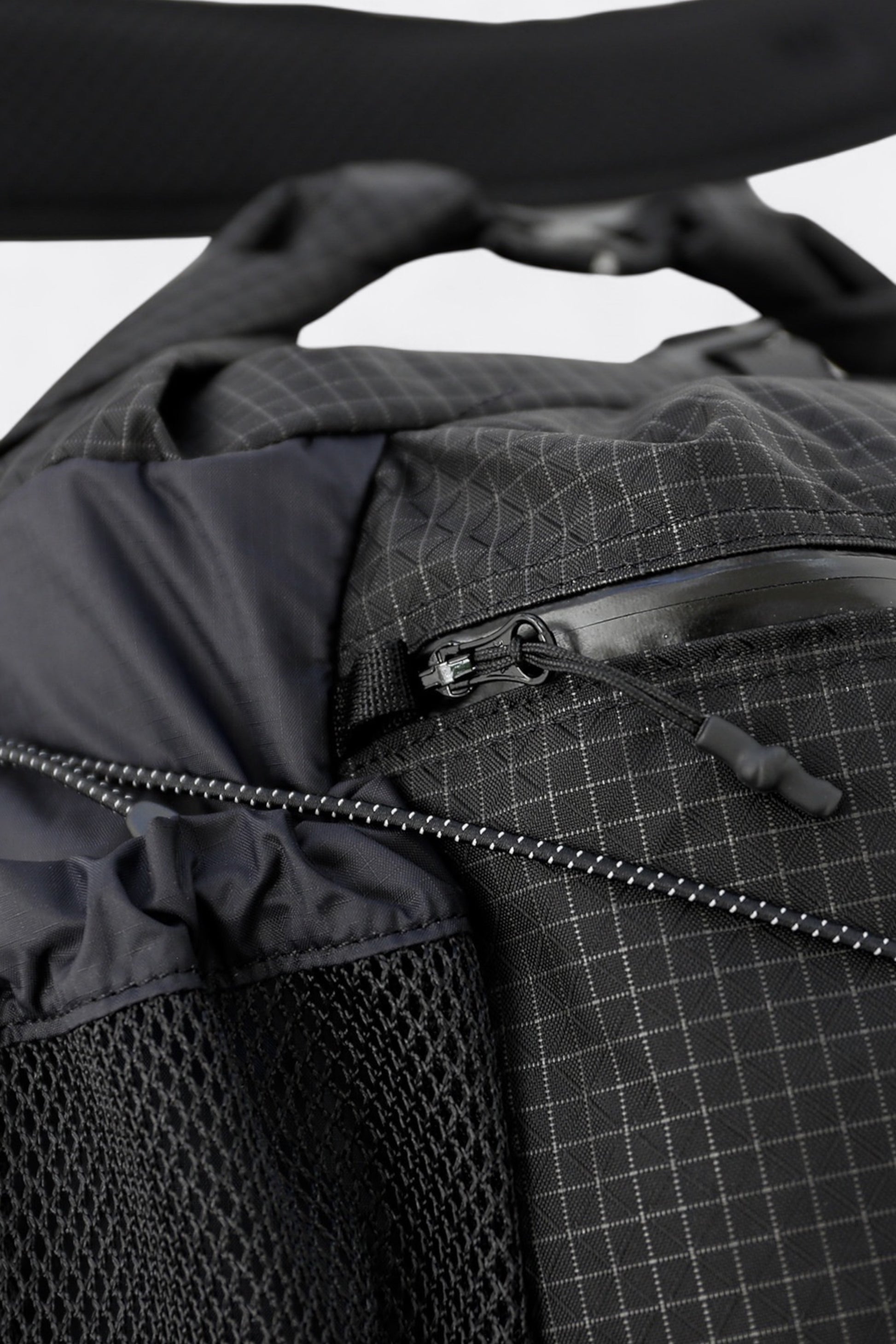 CAYL - Rolltop Cross Bag (B-Grid Black)