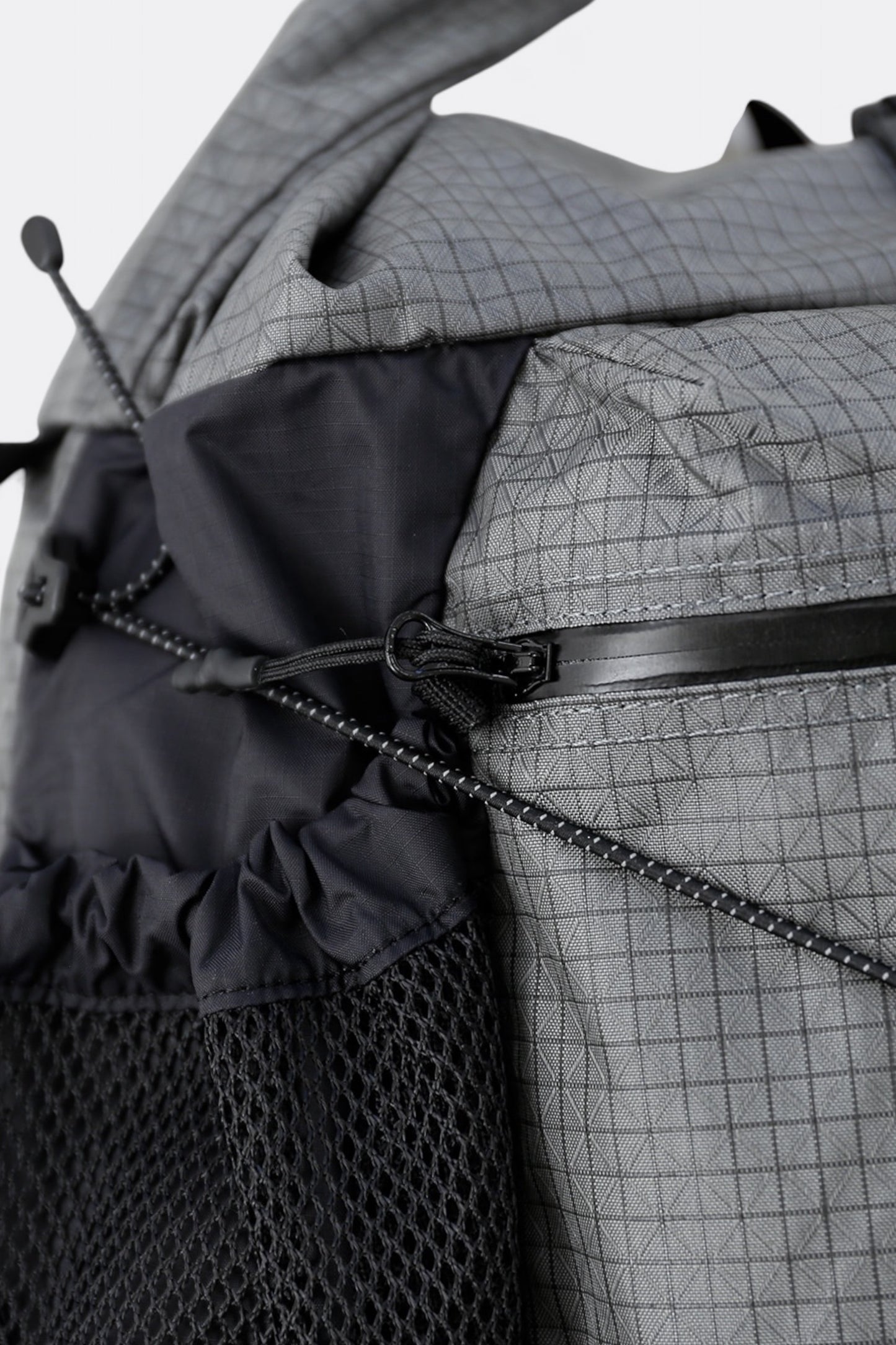 CAYL - Rolltop Cross Bag (B-Grid Grey)