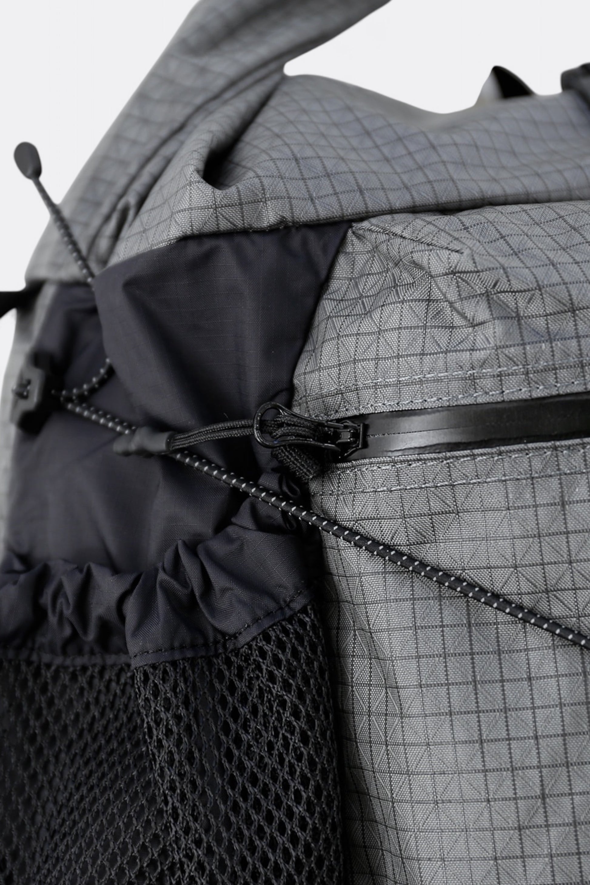 CAYL - Rolltop Cross Bag (B-Grid Grey)