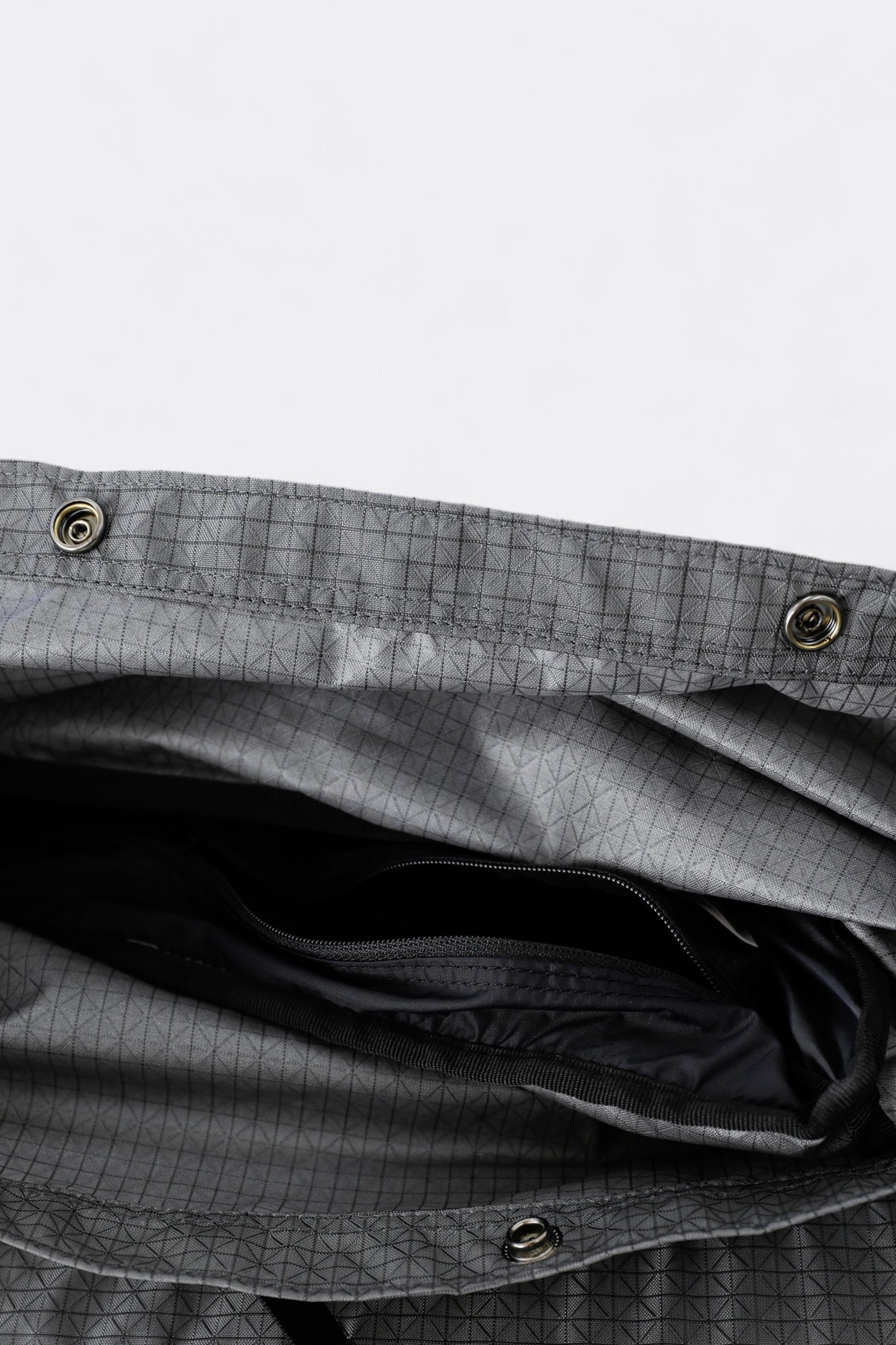 CAYL - Rolltop Cross Bag (B-Grid Grey)