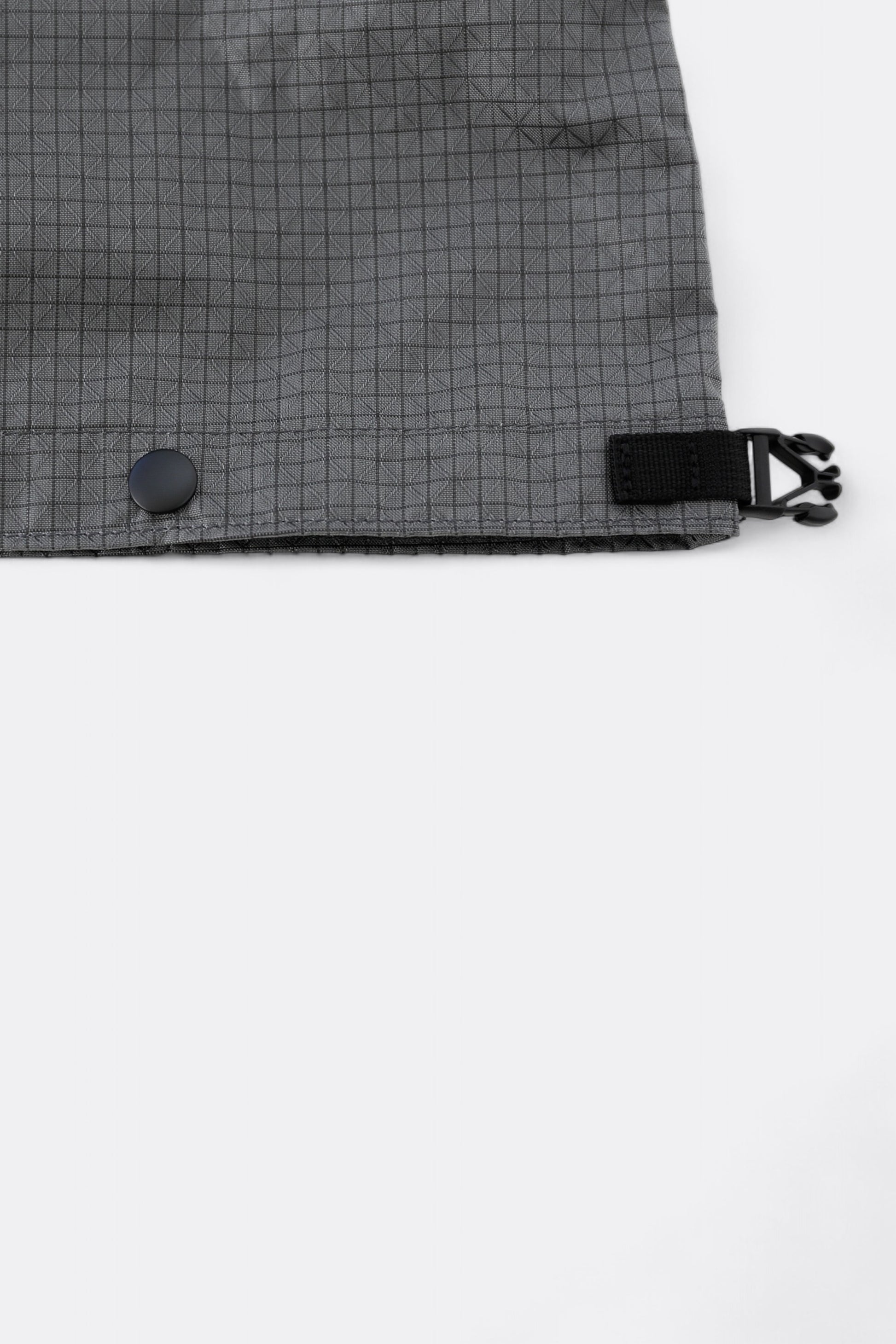 CAYL - Rolltop Cross Bag (B-Grid Grey)