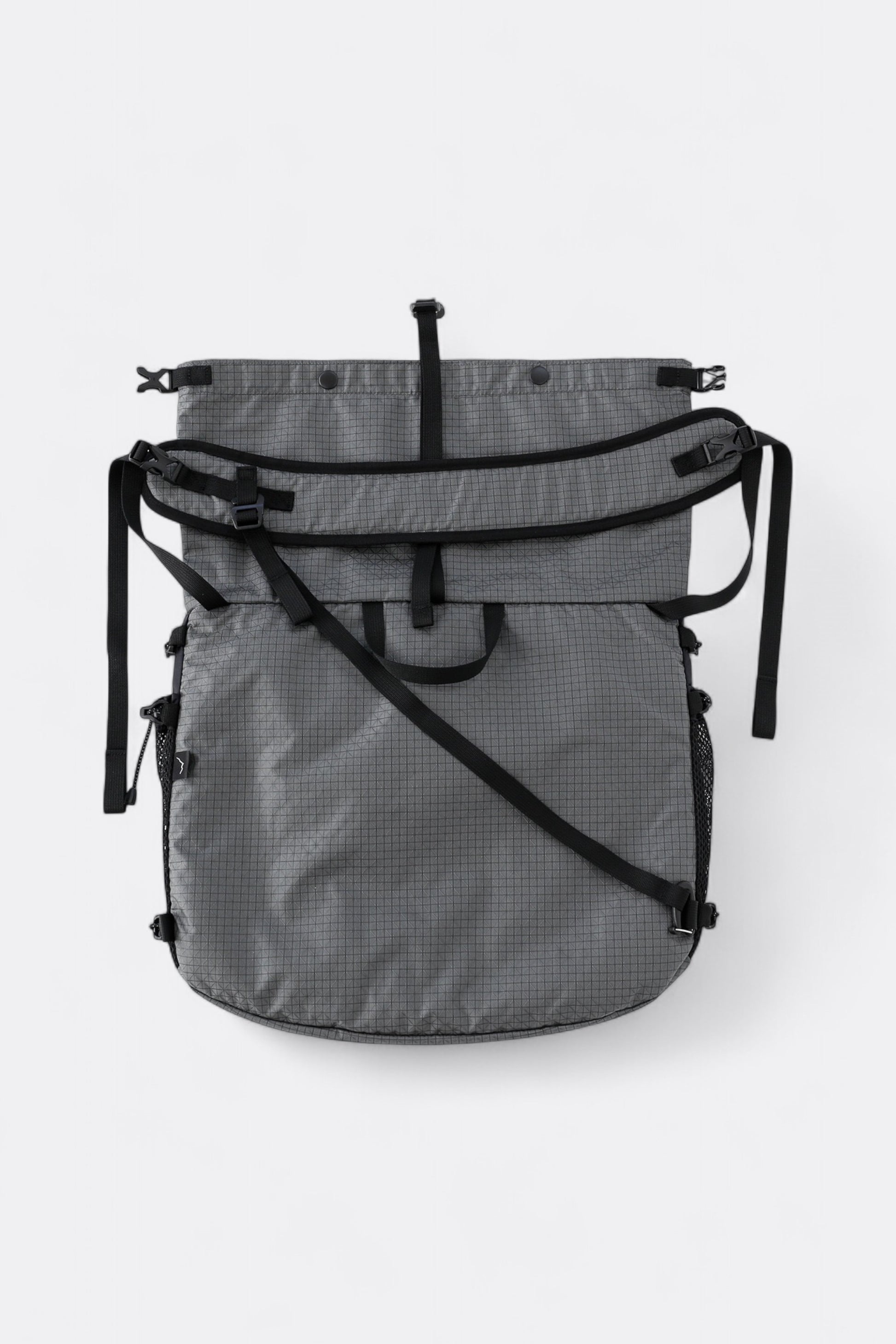 CAYL - Rolltop Cross Bag (B-Grid Grey)