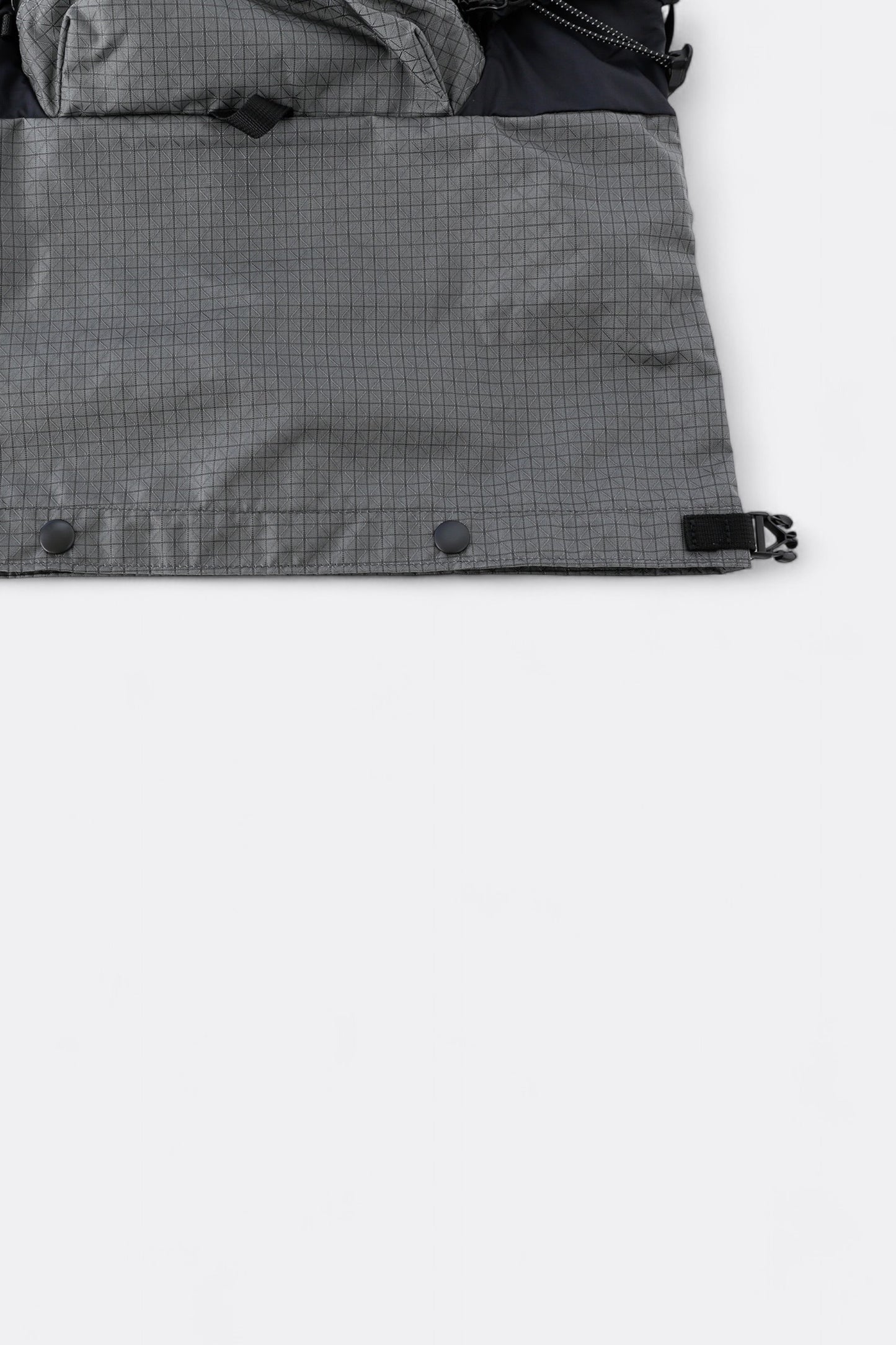 CAYL - Rolltop Cross Bag (B-Grid Grey)