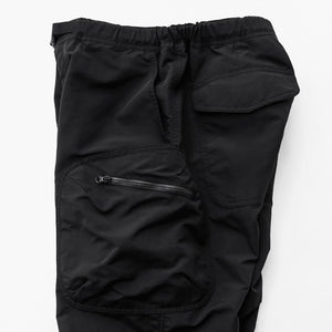 Cayl - Supplex Cargo Wide Pants (Black)