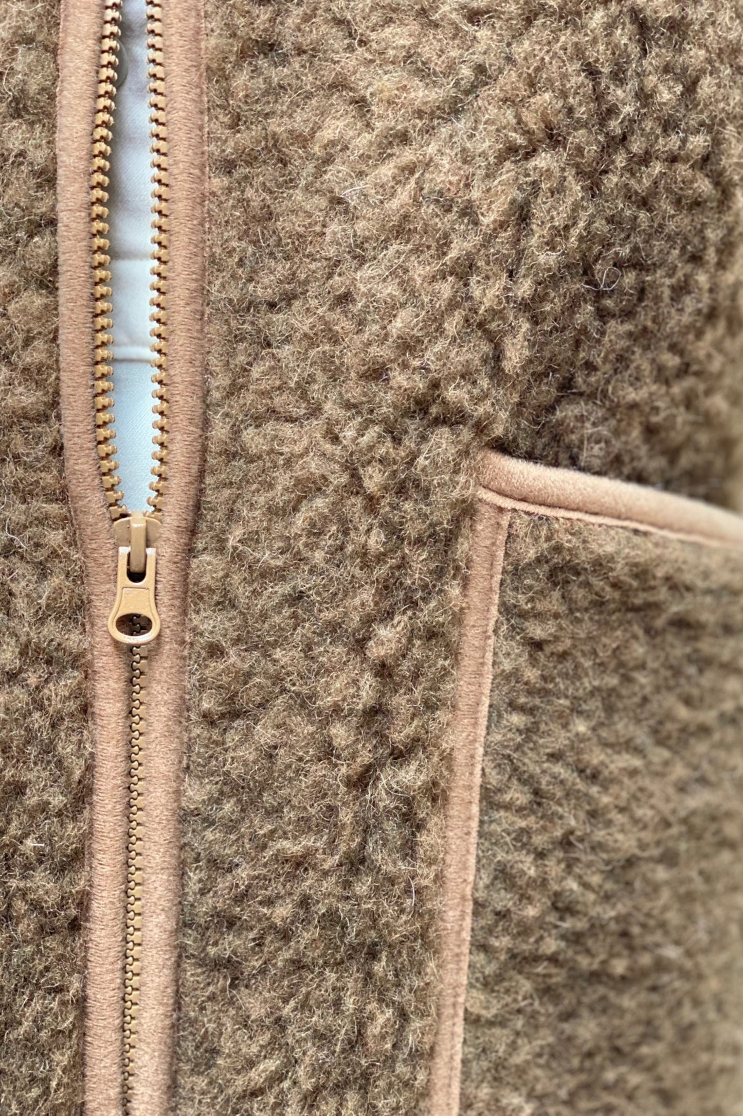 Gilet en Laine Coldbreaker - Pepitco Vest (Bark)