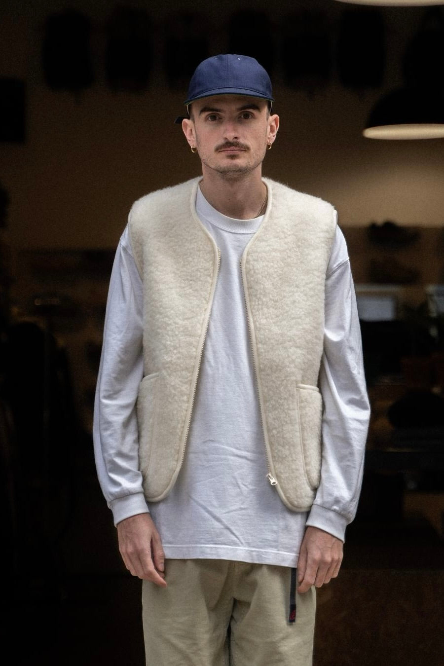 Gilet en Laine Coldbreaker - Pepitco Vest (Natural)