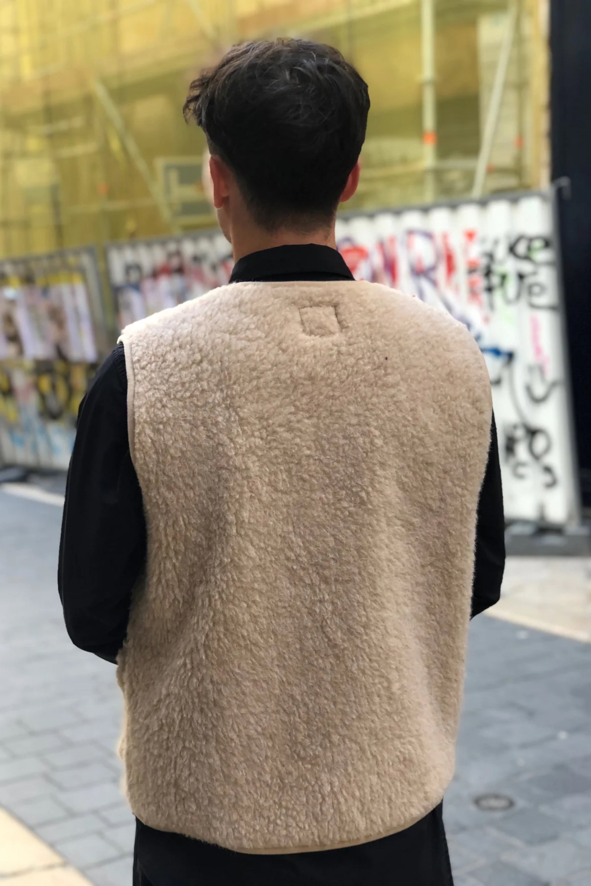 Gilet en Laine Coldbreaker - Pepitco Vest (Beige)