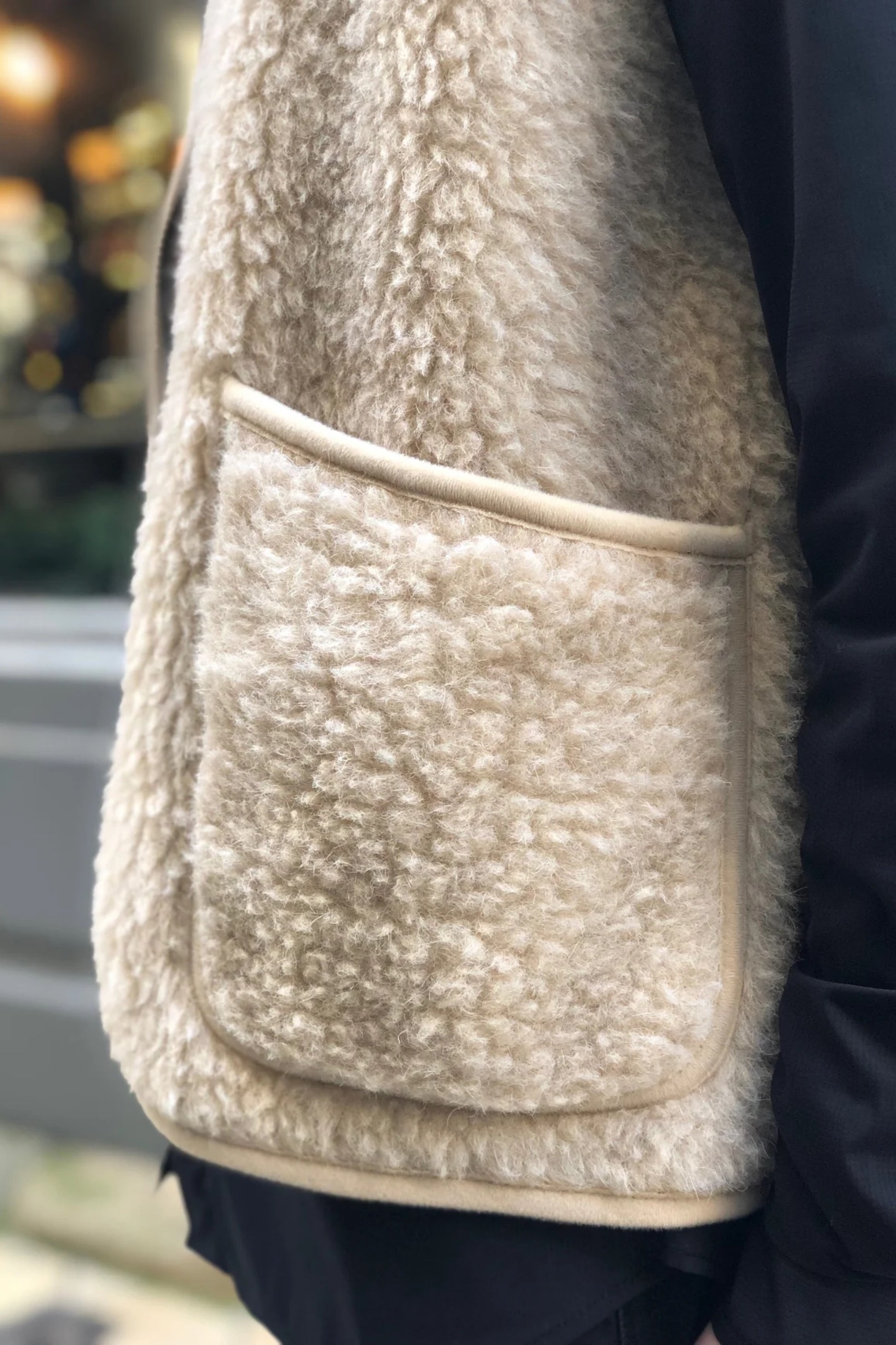 Gilet en Laine Coldbreaker - Pepitco Vest (Beige)