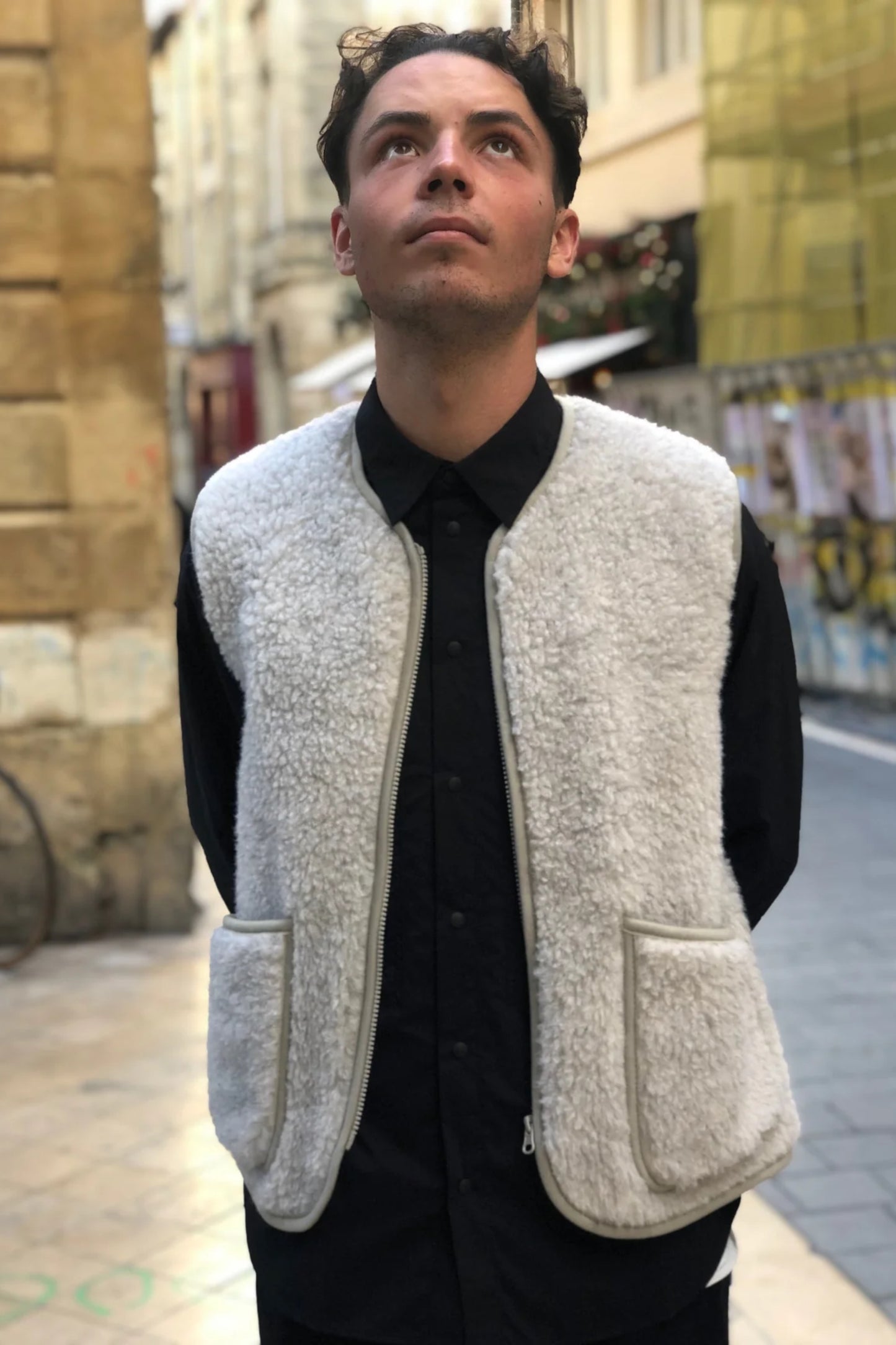 Gilet en Laine Coldbreaker - Pepitco Vest (Light Grey)